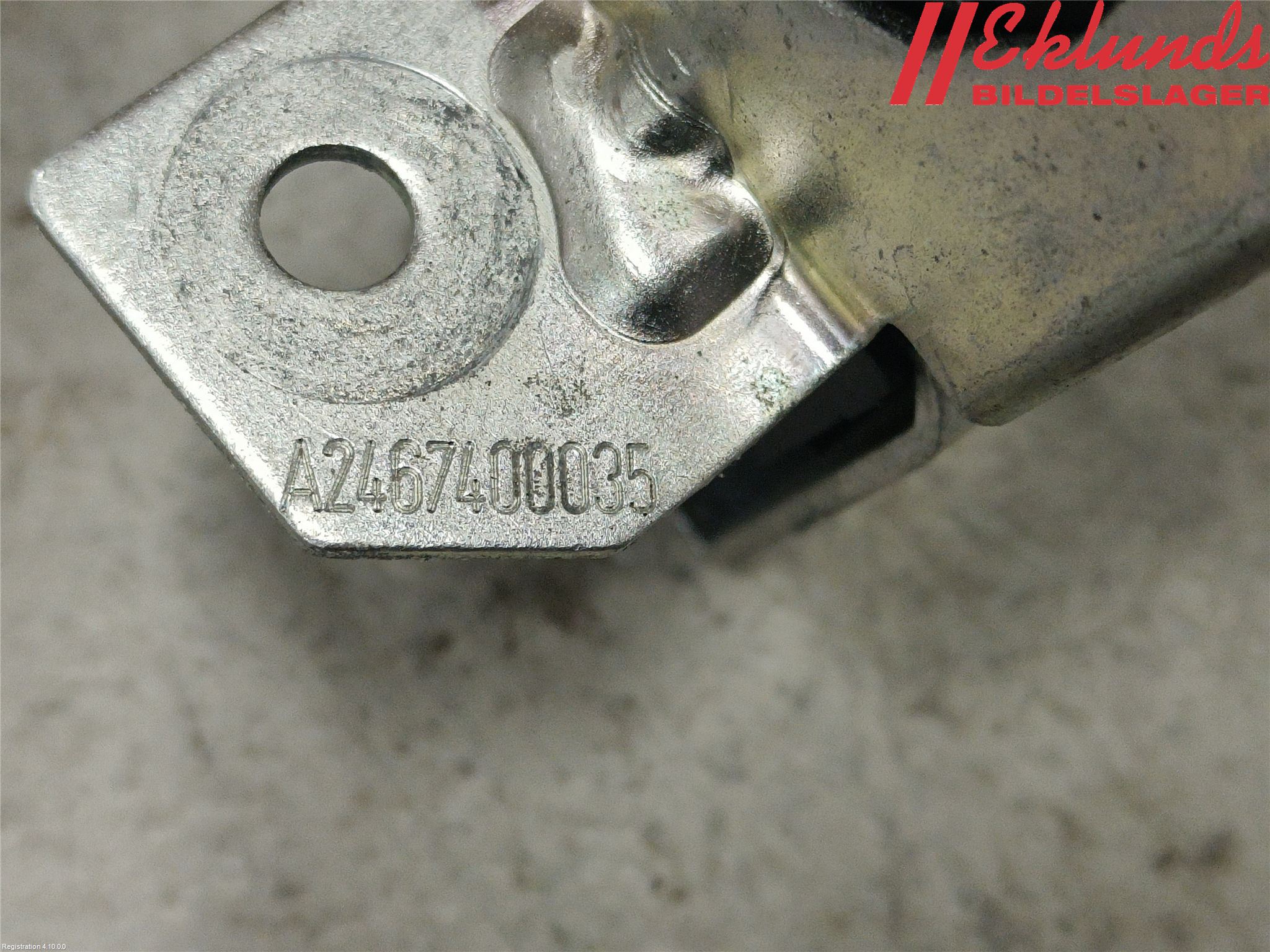 Mercedes-Benz MB B-KLASS (W246/W242) 12-19 Låskista Baklucka