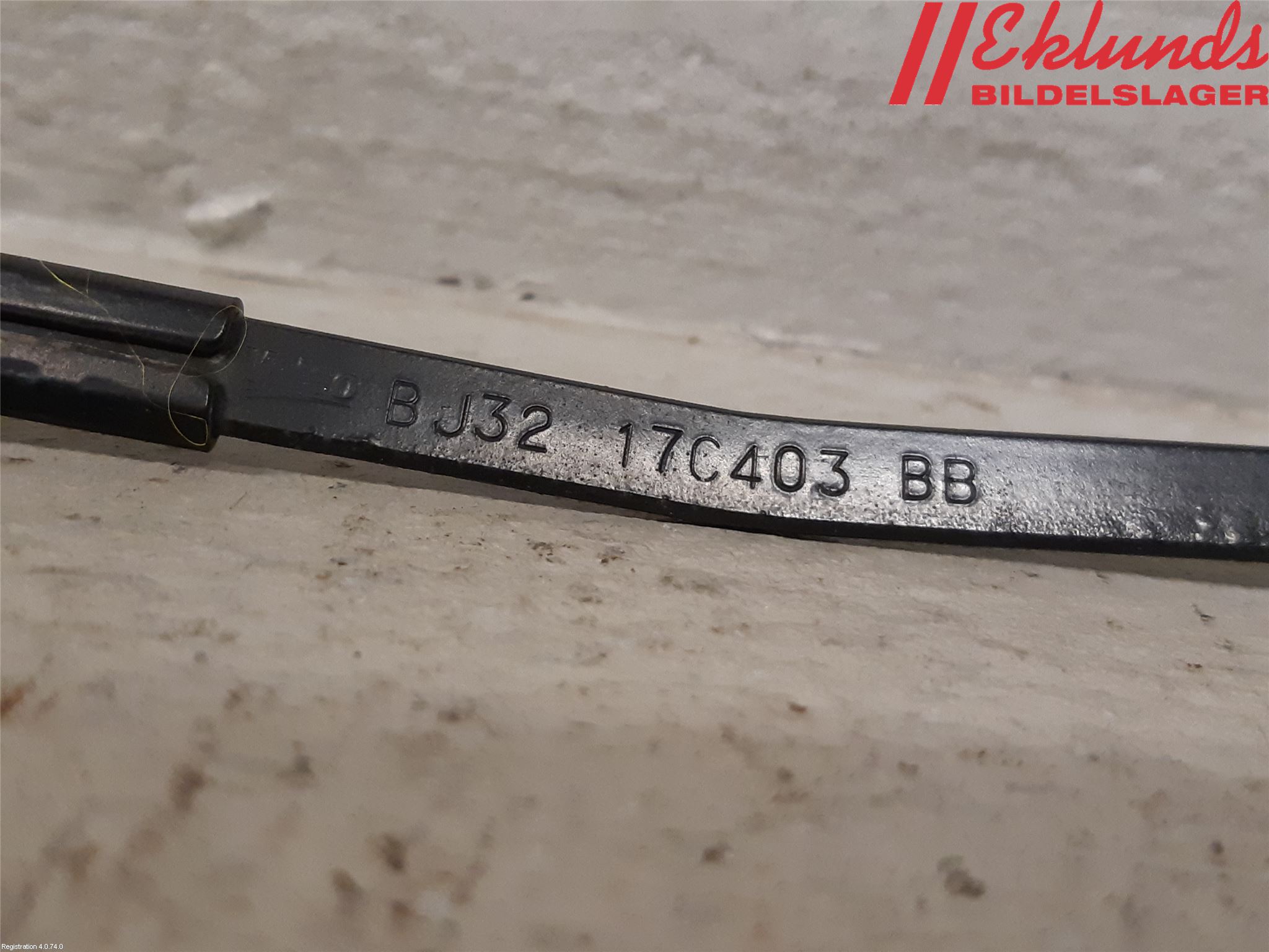 Landrover LAND ROVER RANGE ROVER EVOQUE (L538) 11-18 Torkararm-Bakruta