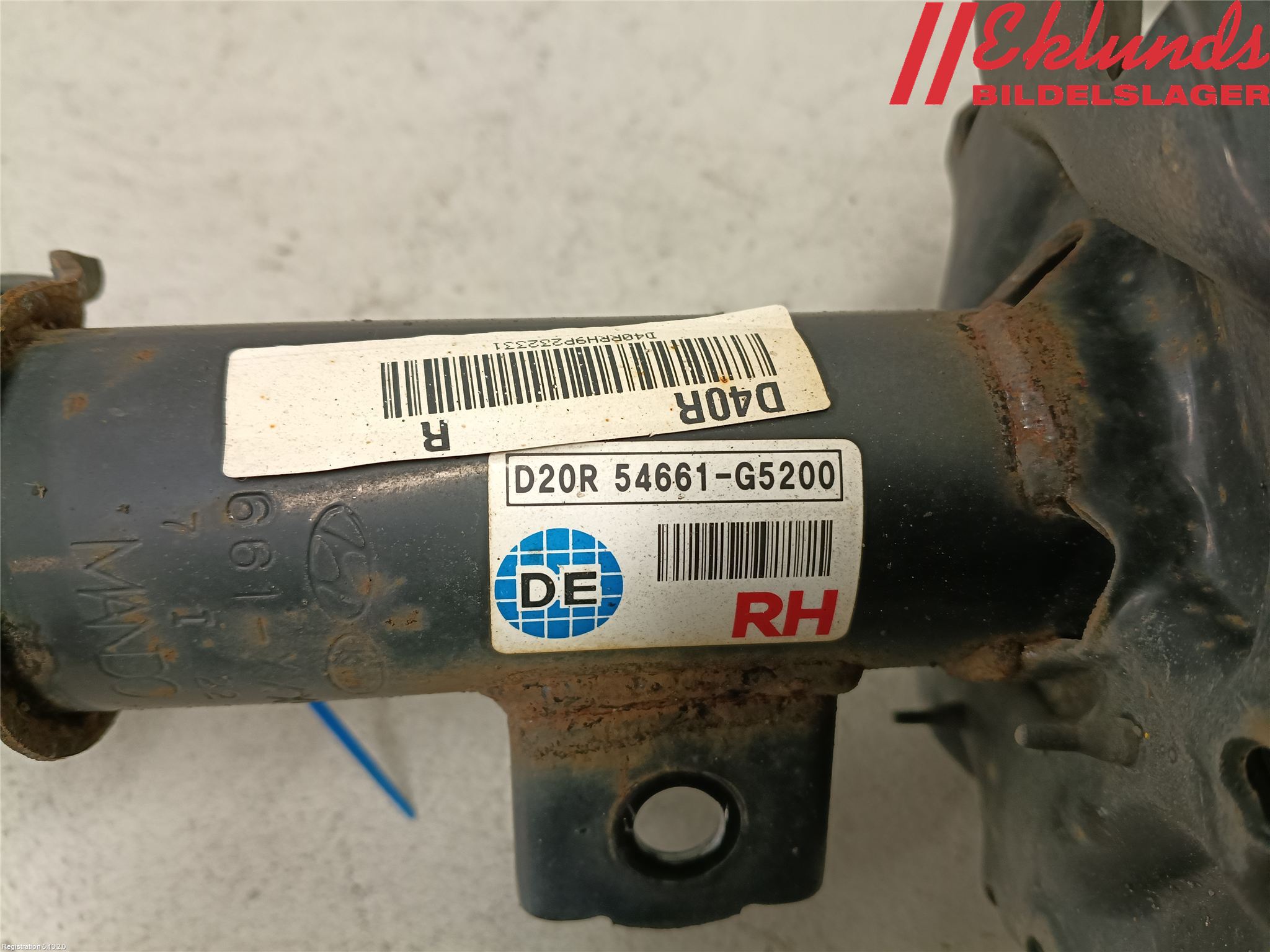 Kia NIRO (DE) 17-22 Fjäderben Fram Höger