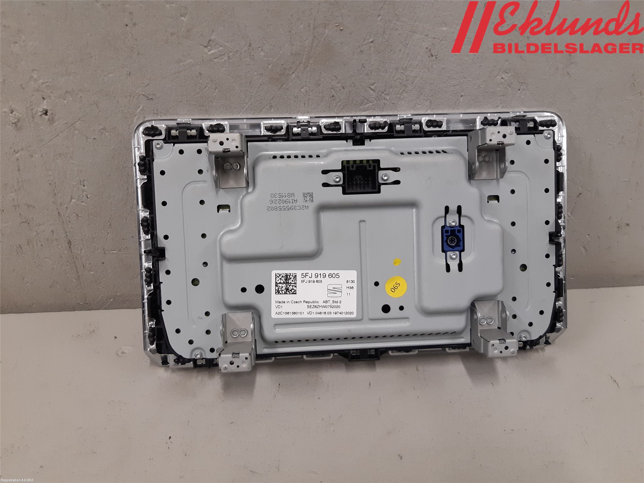 Seat TARRACO 19- Cd Radio - Multimediapanel