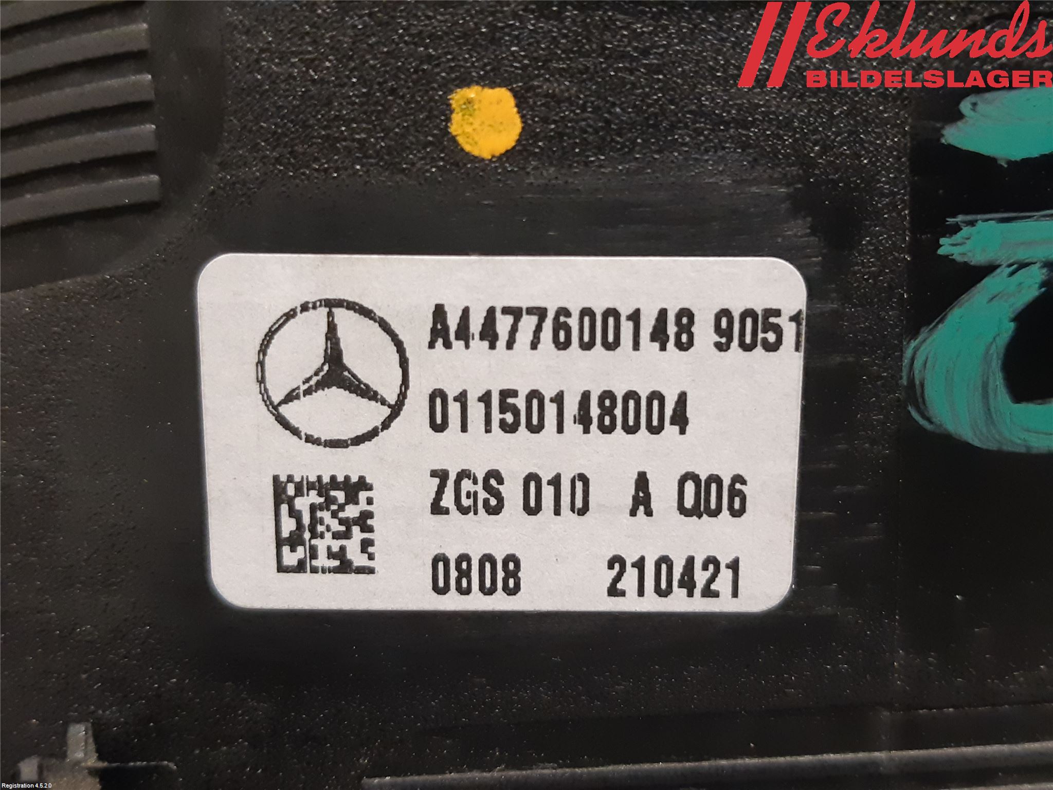 Mercedes-Benz MB VITO/V-KLASS (W640,W447,W448) 14- Dörrhandtag Inre Hö