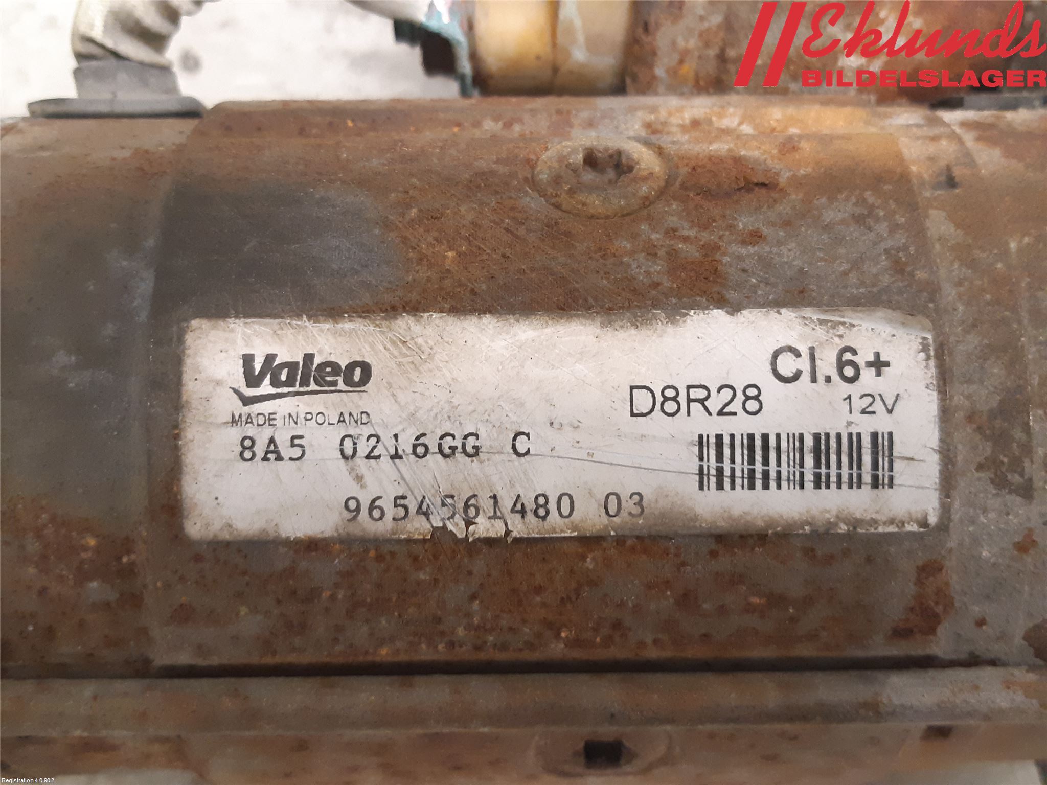Peugeot 308 14-21 Startmotor Diesel