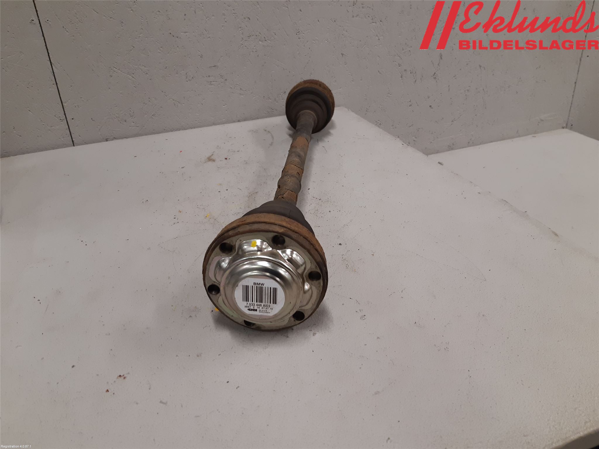 BMW 3 E90/91 SED/TOU 05-12 Drivaxel Fram Höger