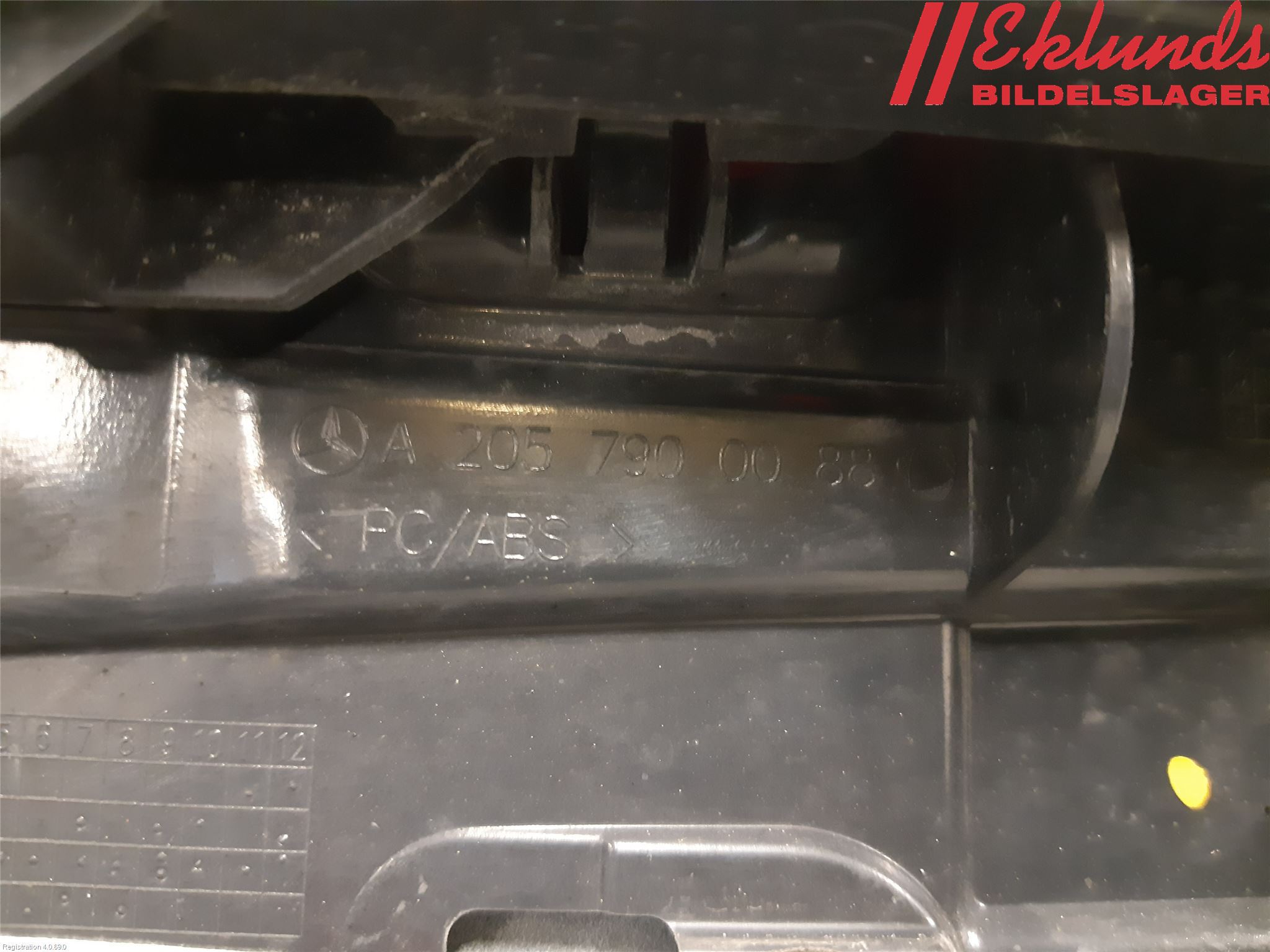 Mercedes-Benz MB C-KLASS (W205) 14-21 Spoiler Baklucka