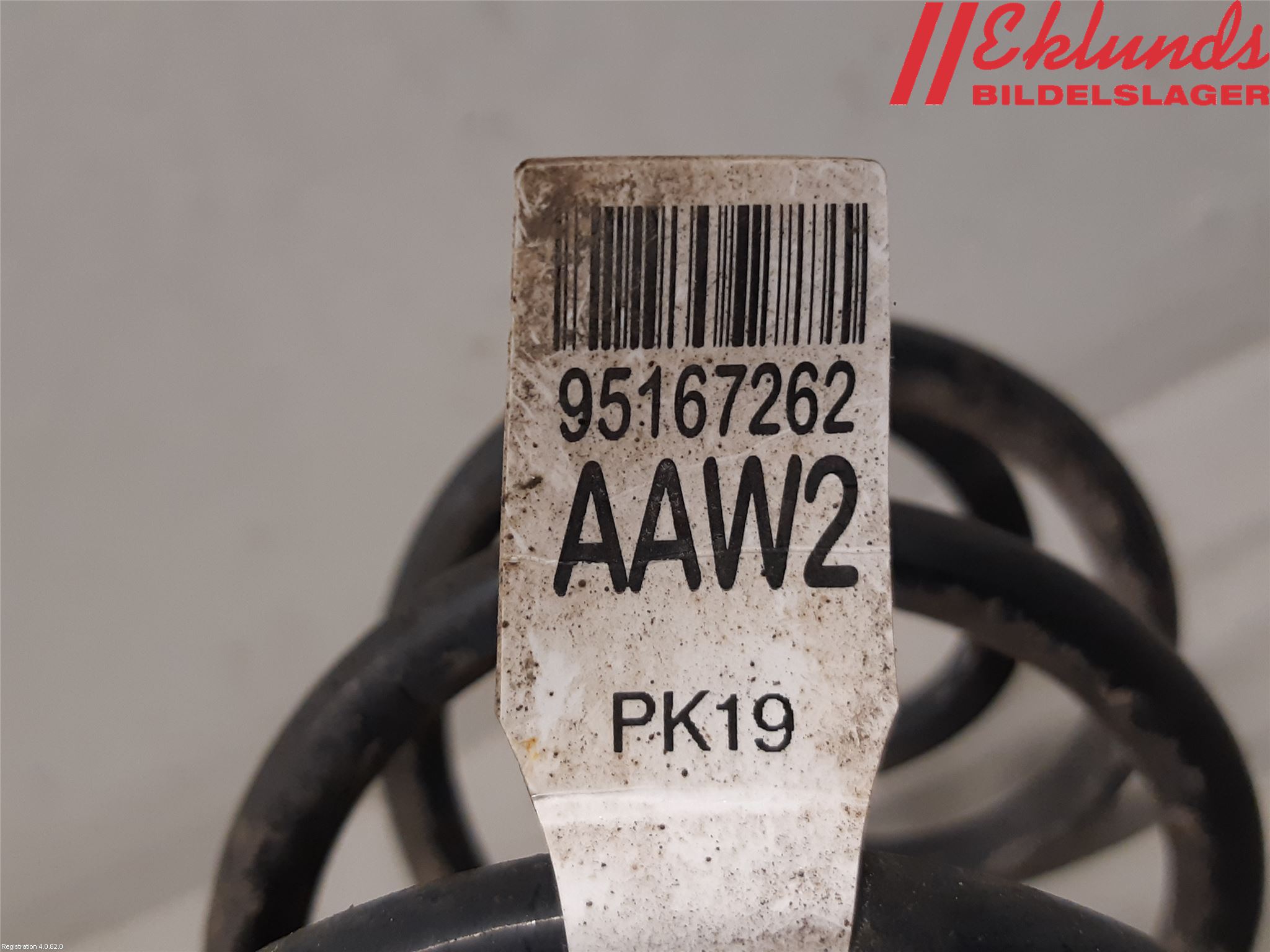 Opel KARL 16-19 Fjäder Bak