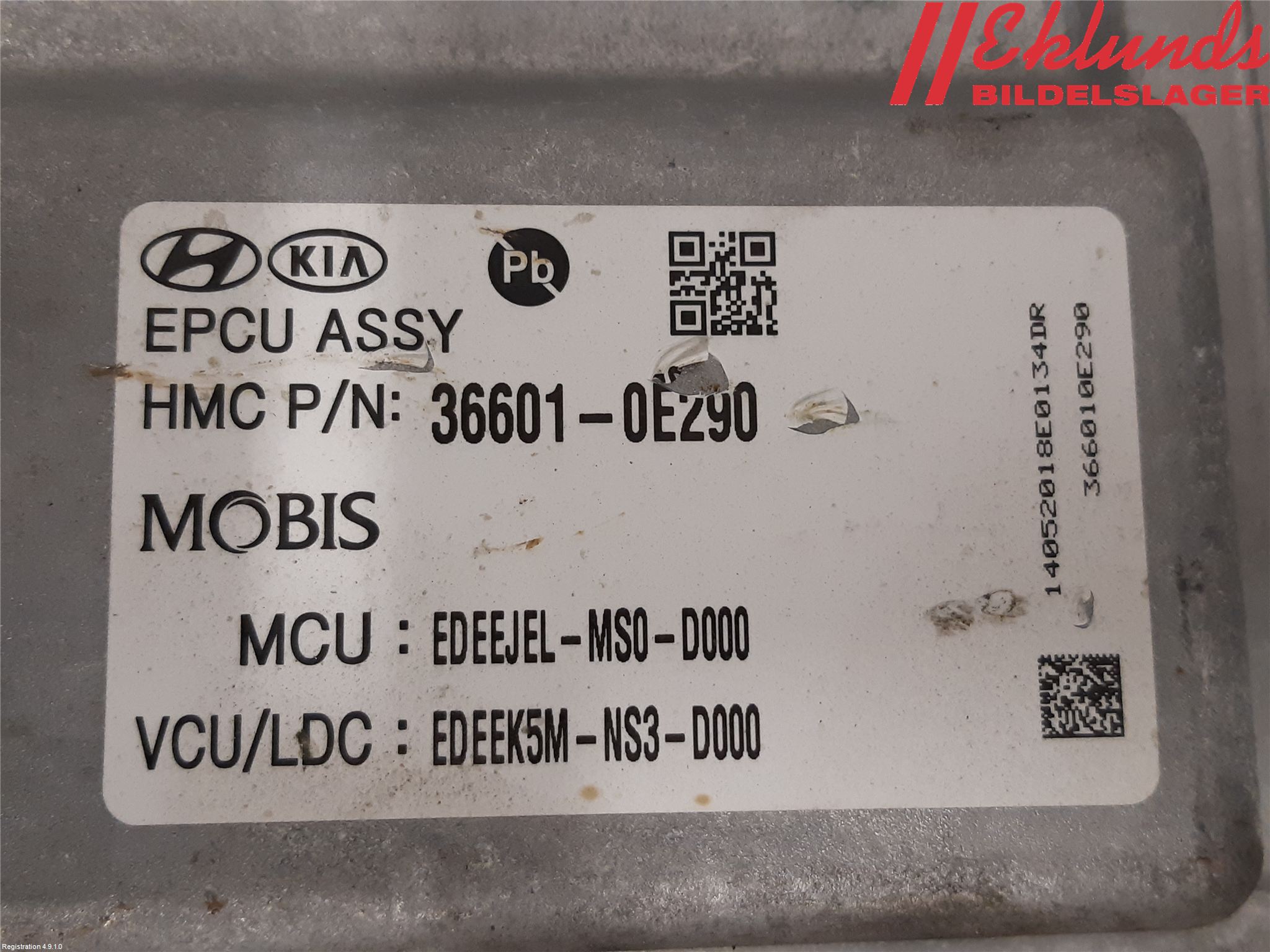 Kia NIRO (DE) 17-22 Batteriladdare Högspänning