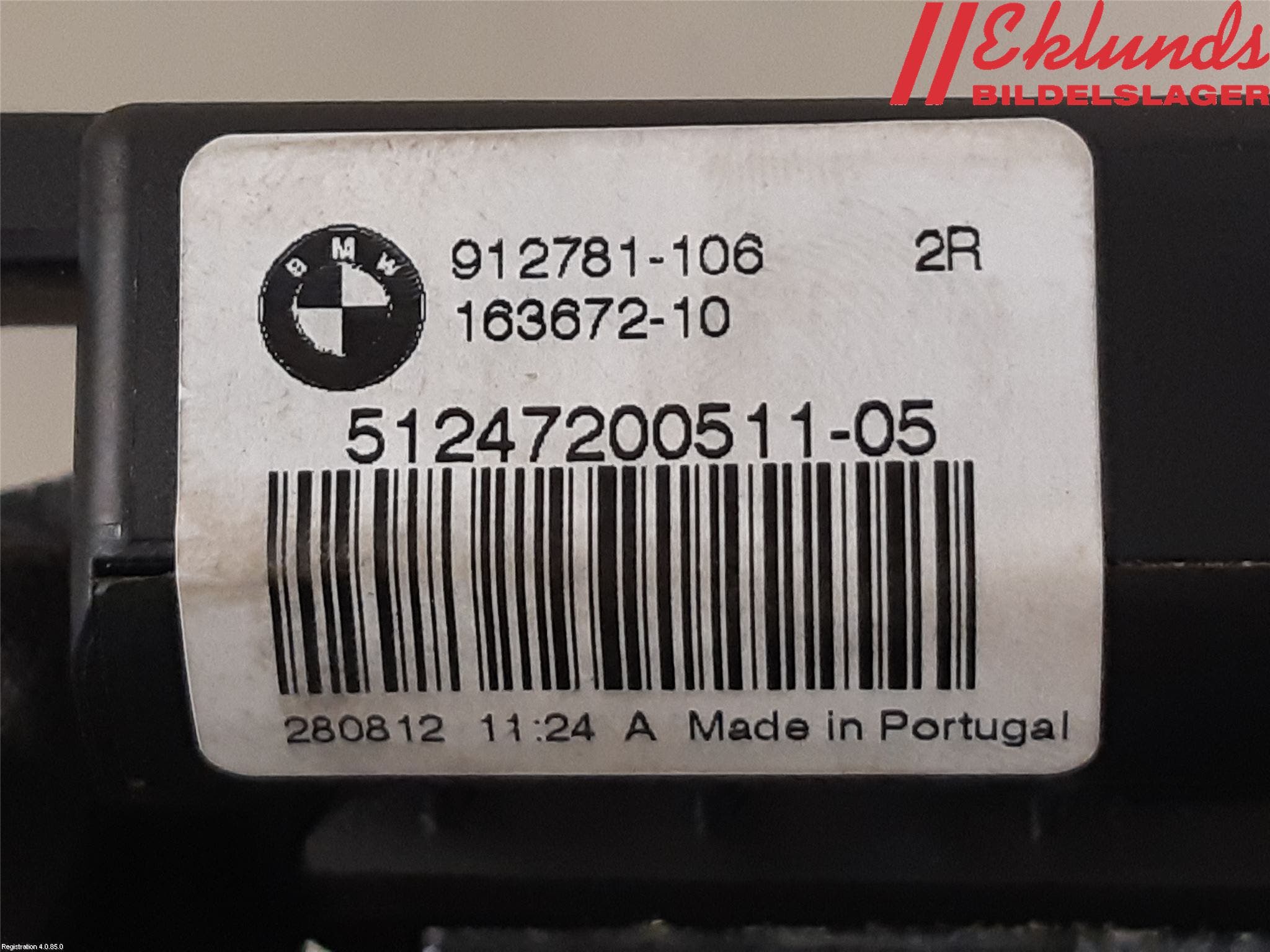 BMW X1 E84 10-15 Låskista Baklucka