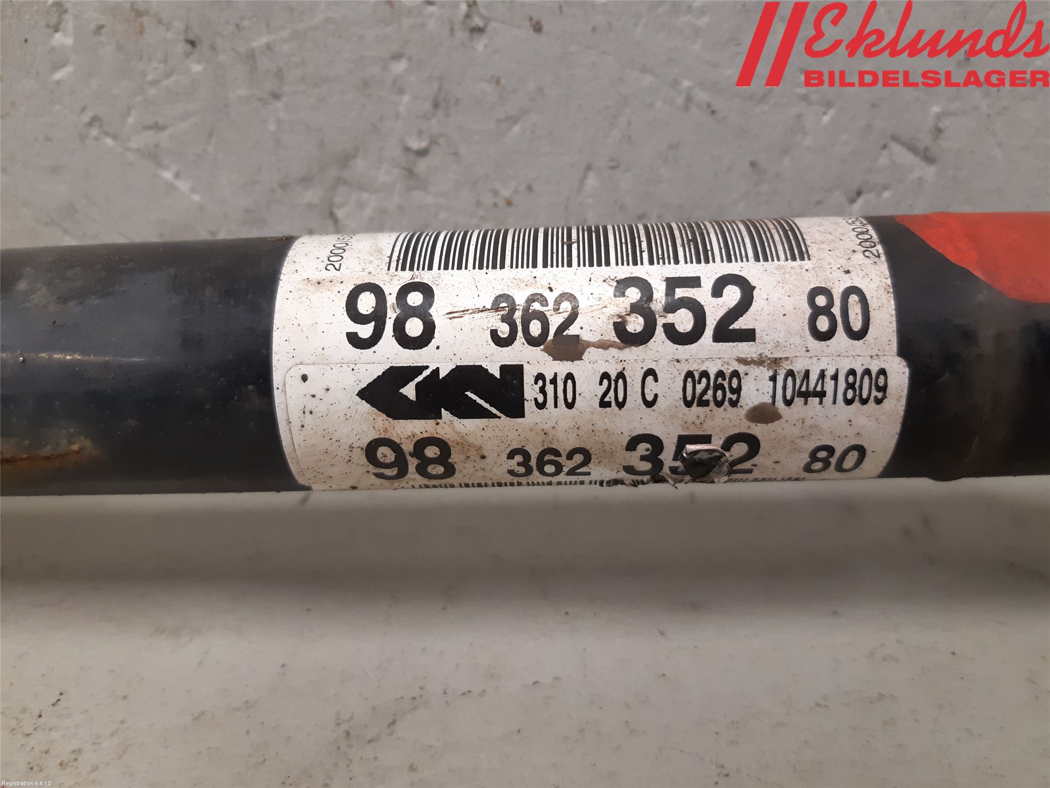 Peugeot 2008/E-2008 20- Drivaxel Fram Vänster