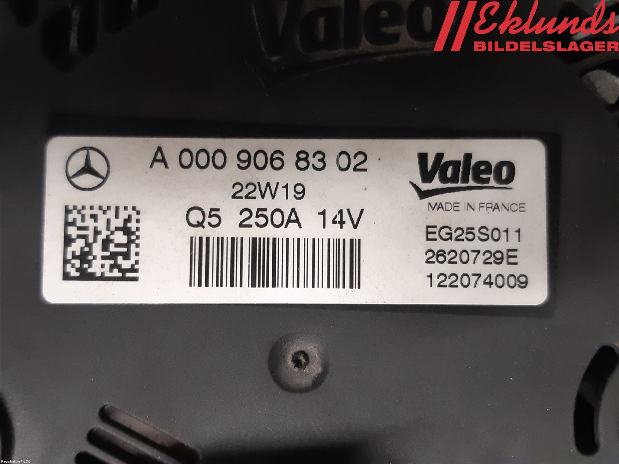 Mercedes-Benz MB SPRINTER (W907/W910) 19- Generator