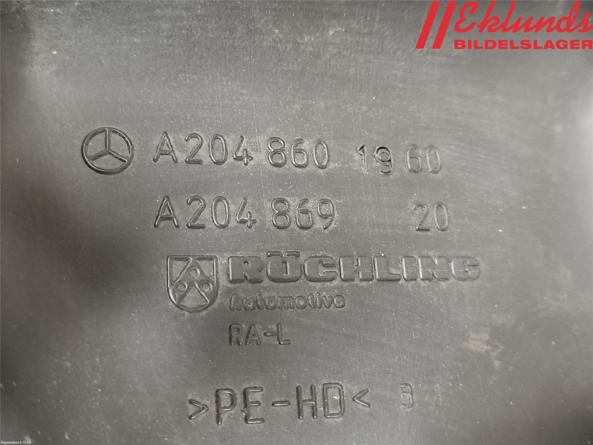 Mercedes-Benz MB C-KLASS (W204) 07-15 Spolartank Vindruta