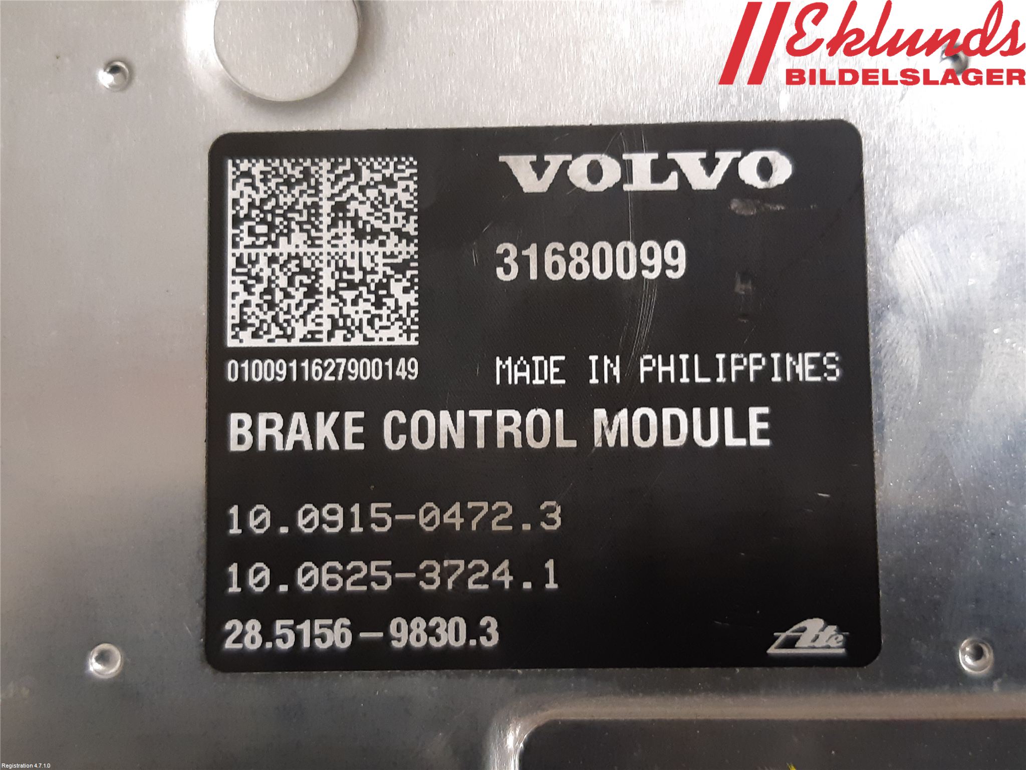 Volvo XC90/RECHARGE 16- Abs Hydraulaggregat