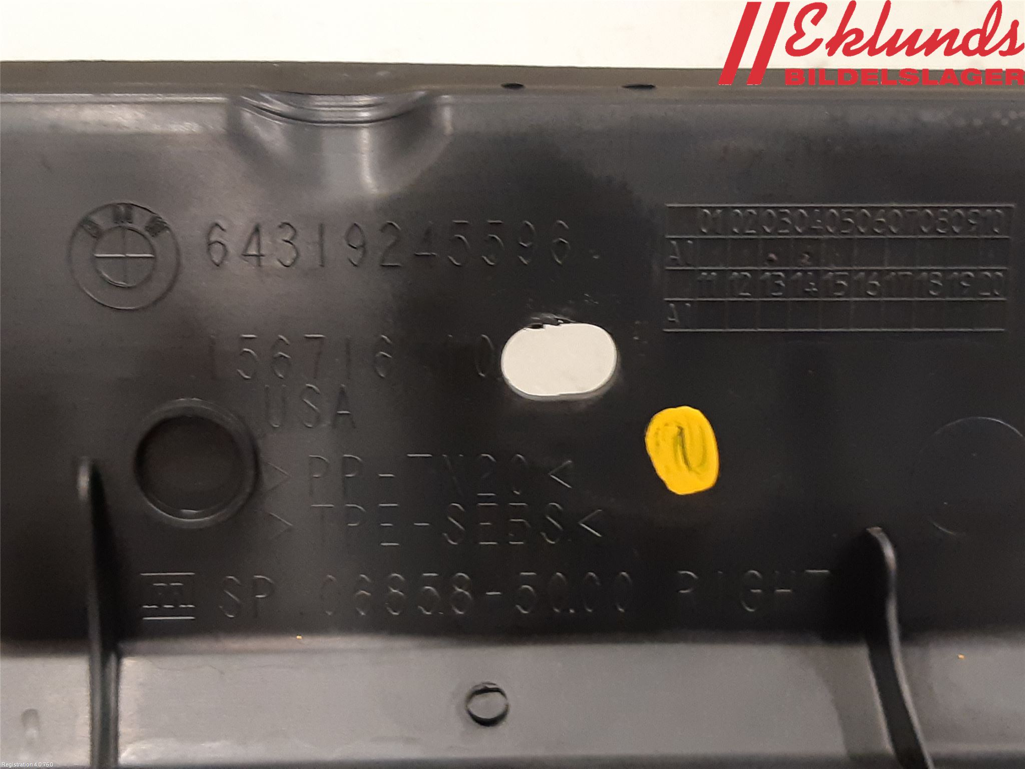 BMW X6 F16 14-19 Front Övrigt