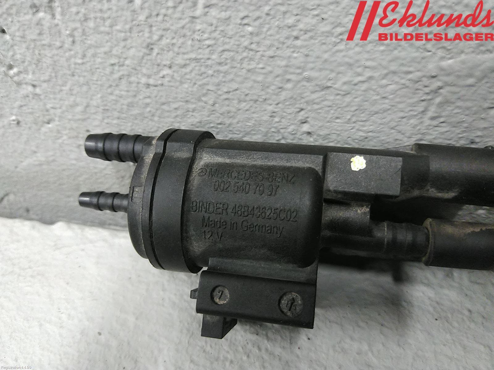 Mercedes-Benz MB E-KLASS (W212) 09-16 Vakuumventil