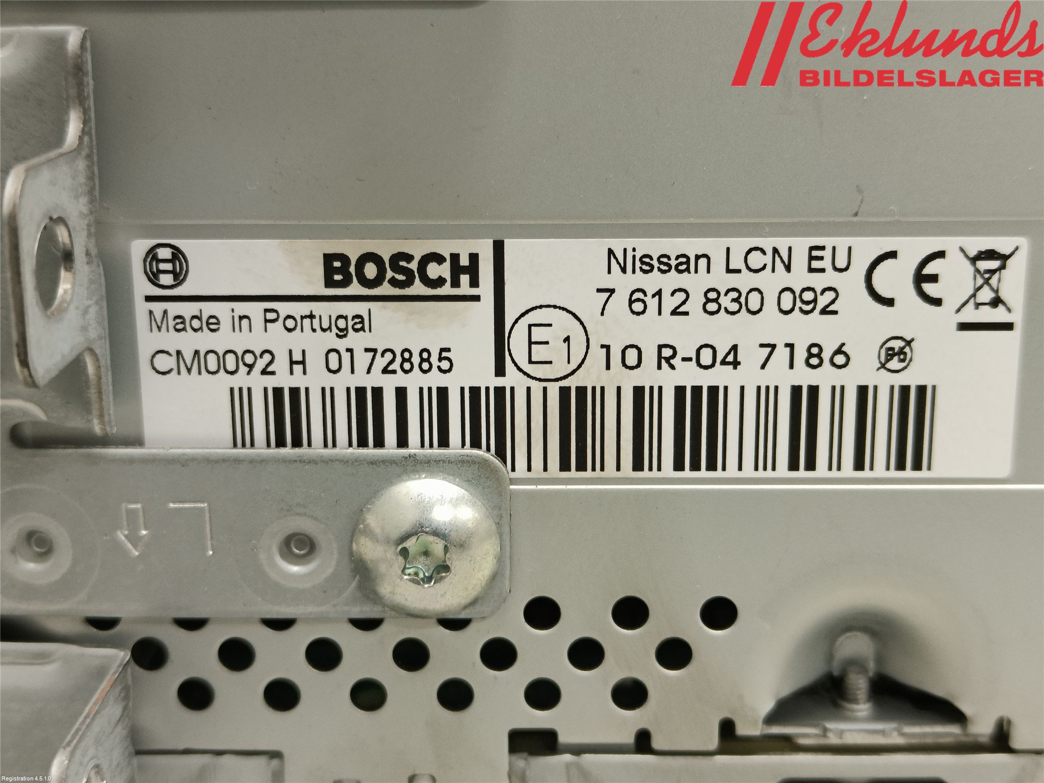 Nissan NV200/NV200 COMBI Gps Navigator