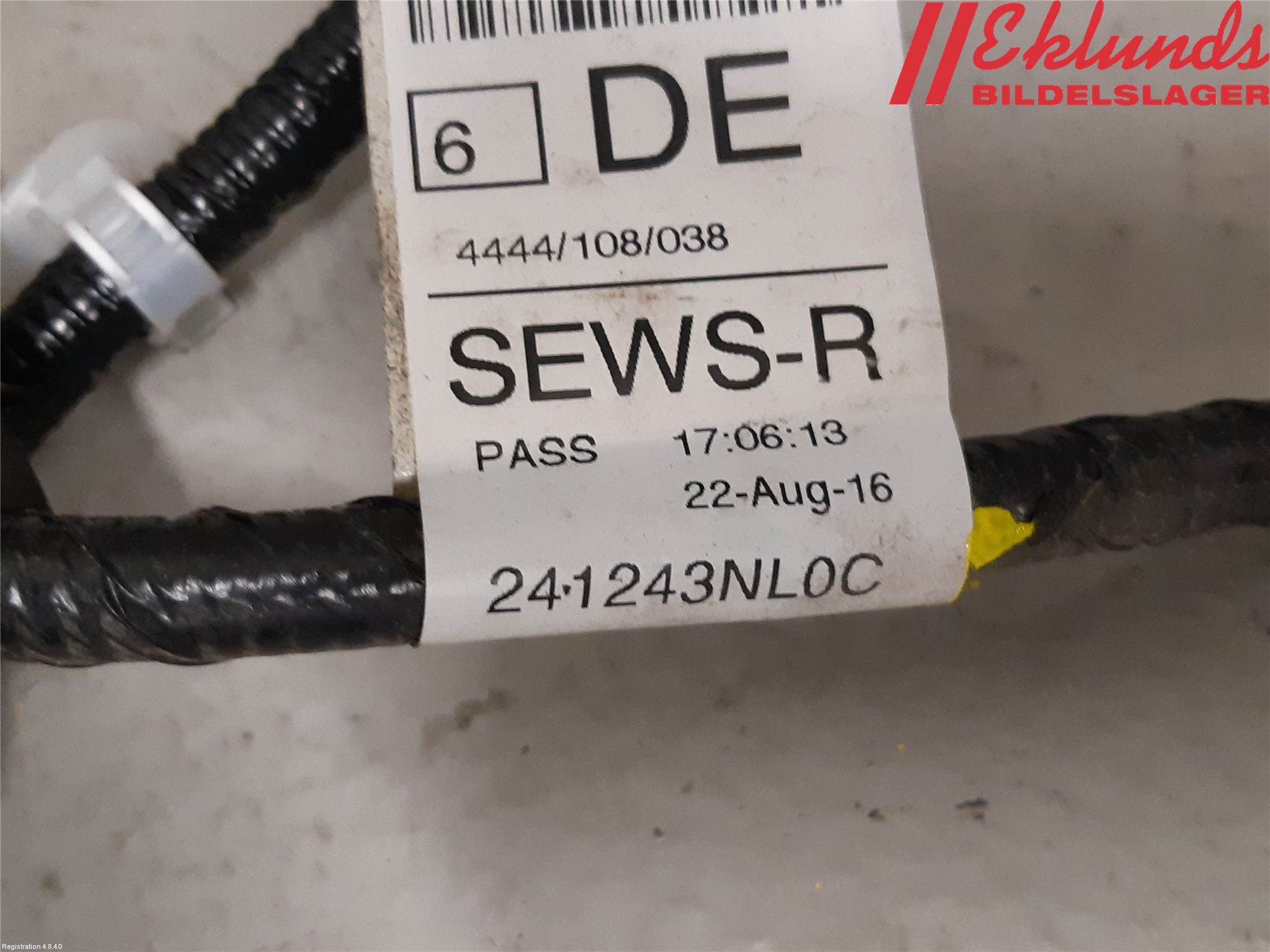 Nissan LEAF 11-17 Kabelhärva