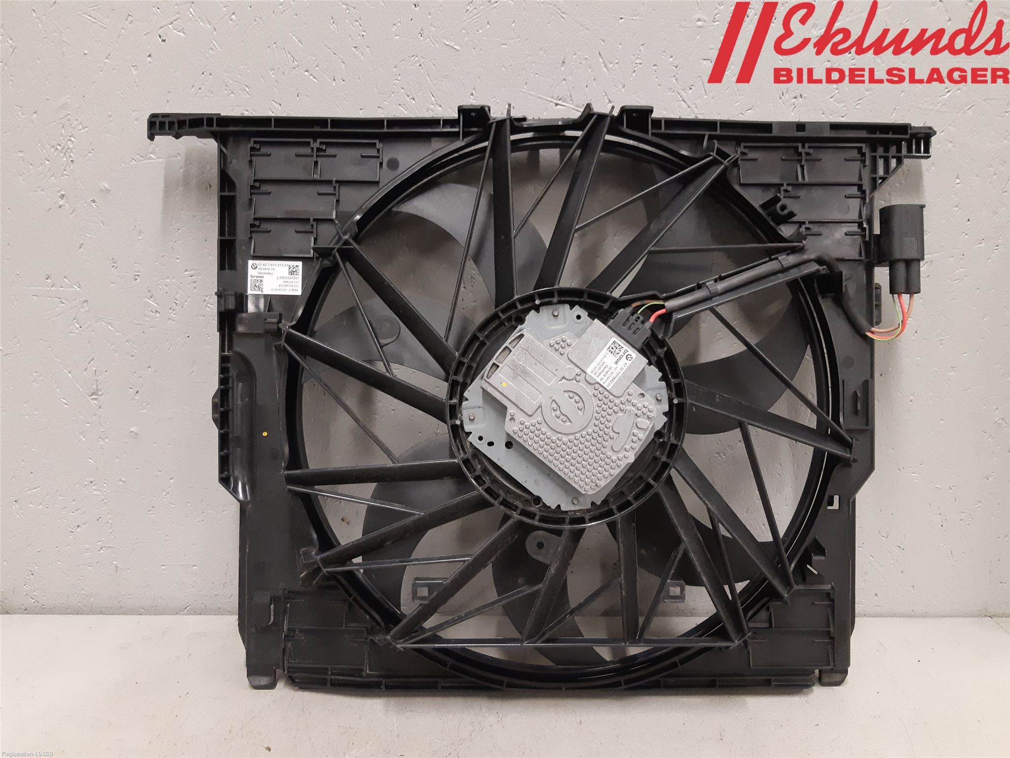 BMW 5 F10/F11/F18 09-17 Kylfläkt El