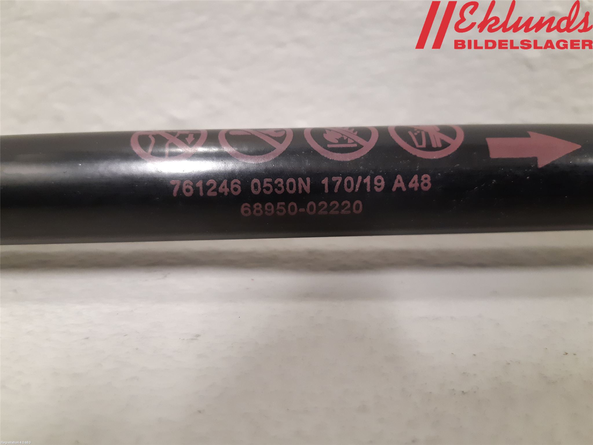 Toyota COROLLA 19- Gasfjäder Baklucka