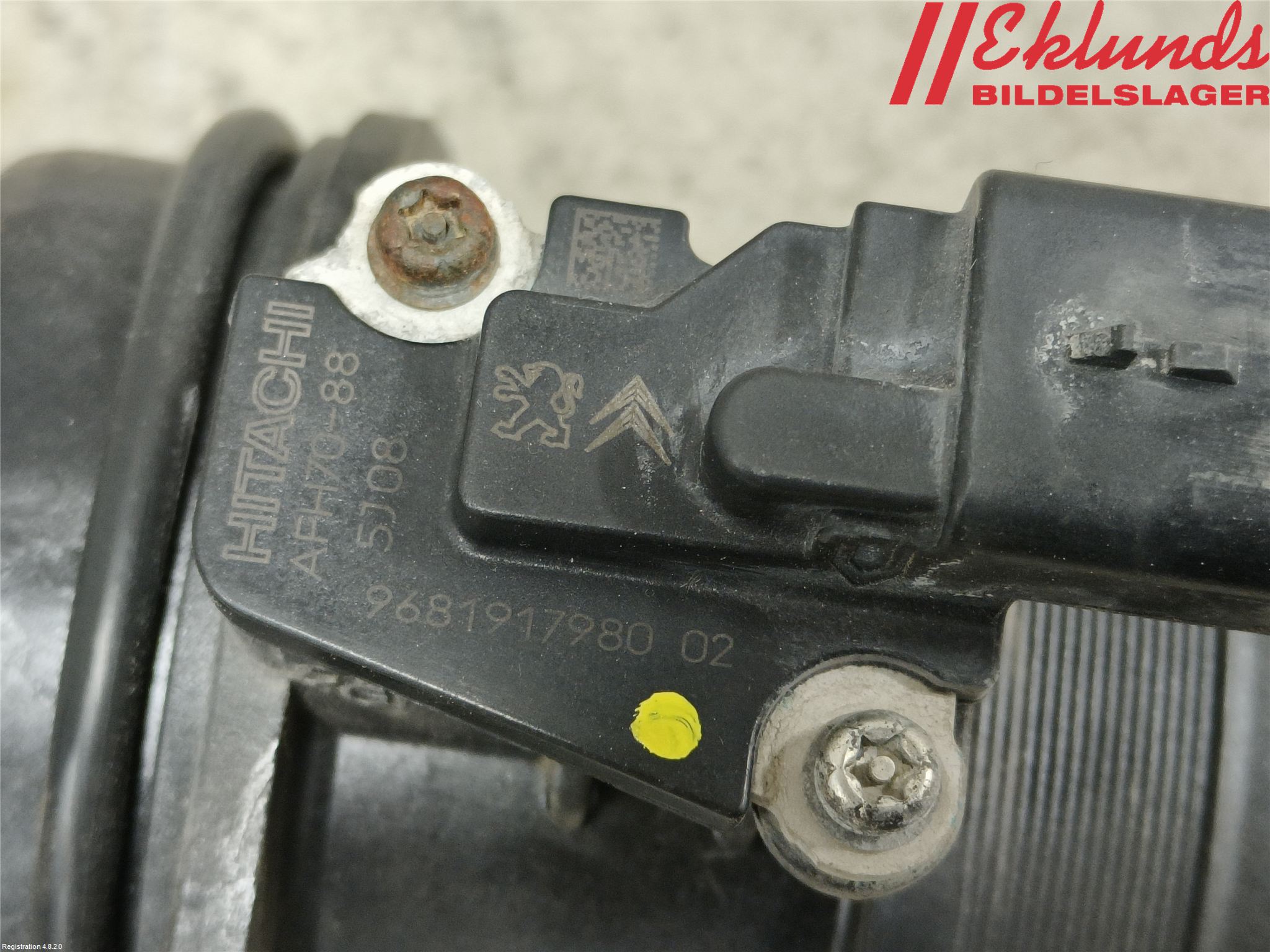 Peugeot EXPERT 15-16 Injluftmassamätare