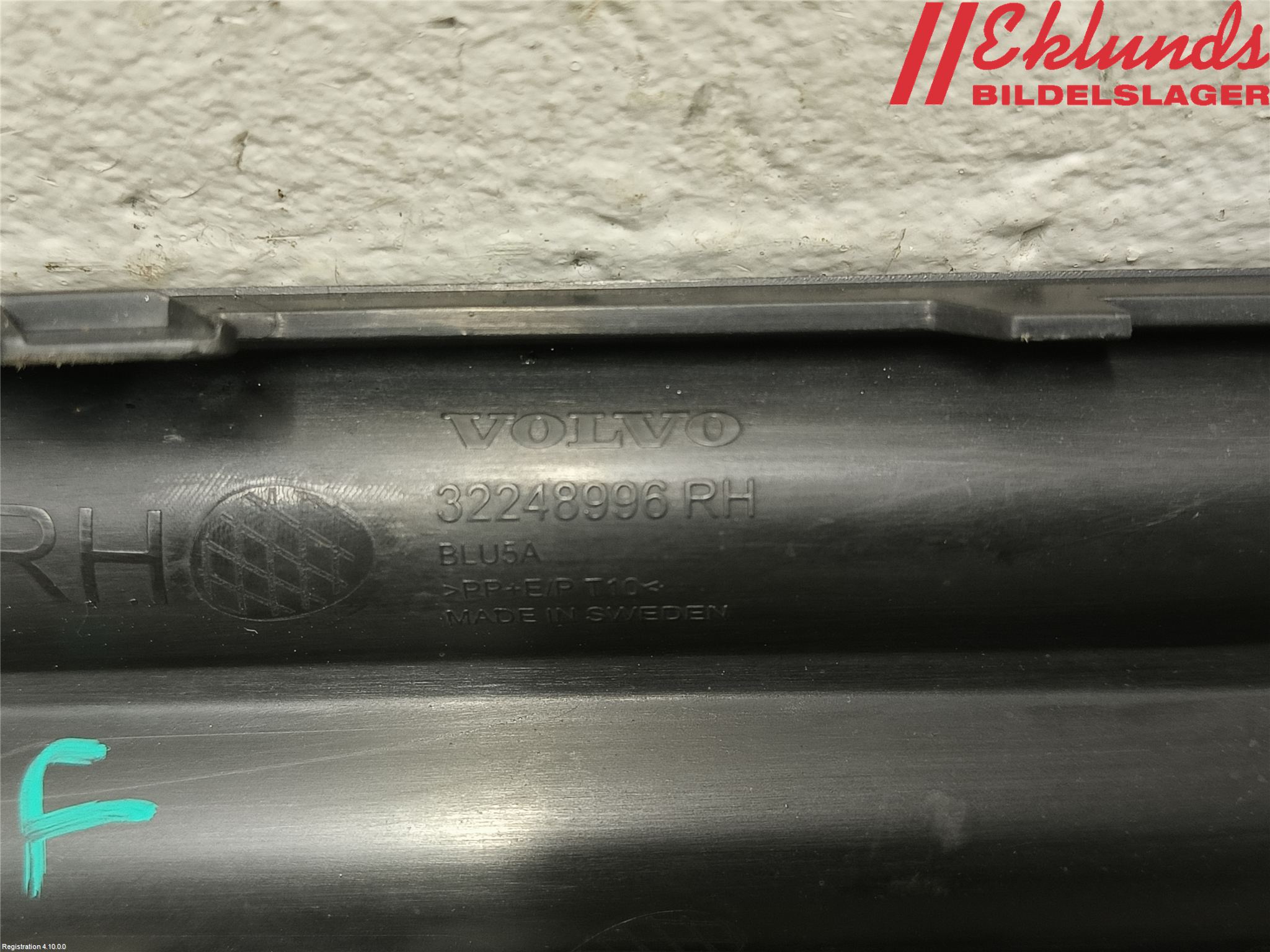 Volvo V90 17->> Stötfångardel Fram Hö