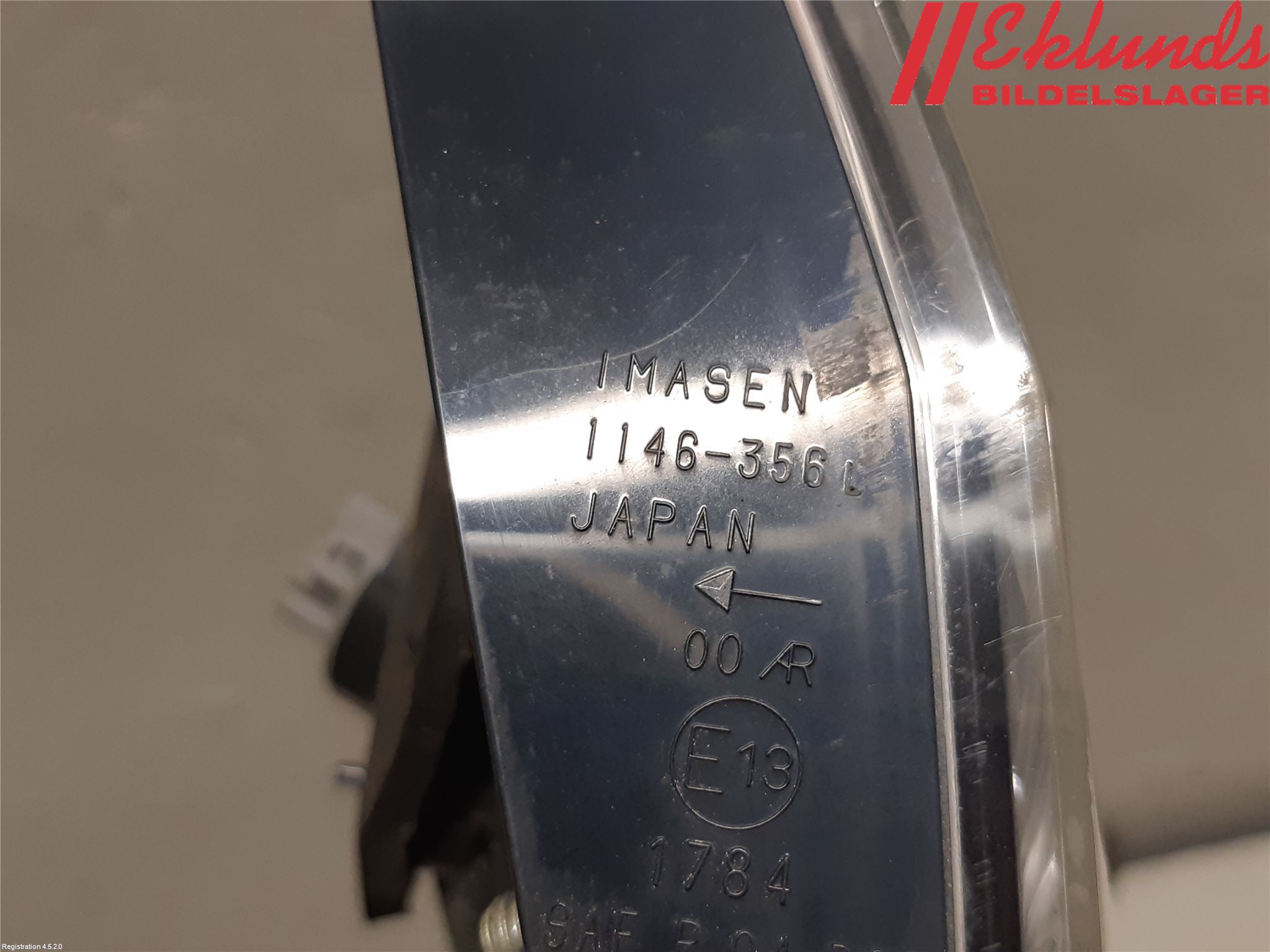 Mitsubishi OUTLANDER 07-12 Bakljus Lucka Vä