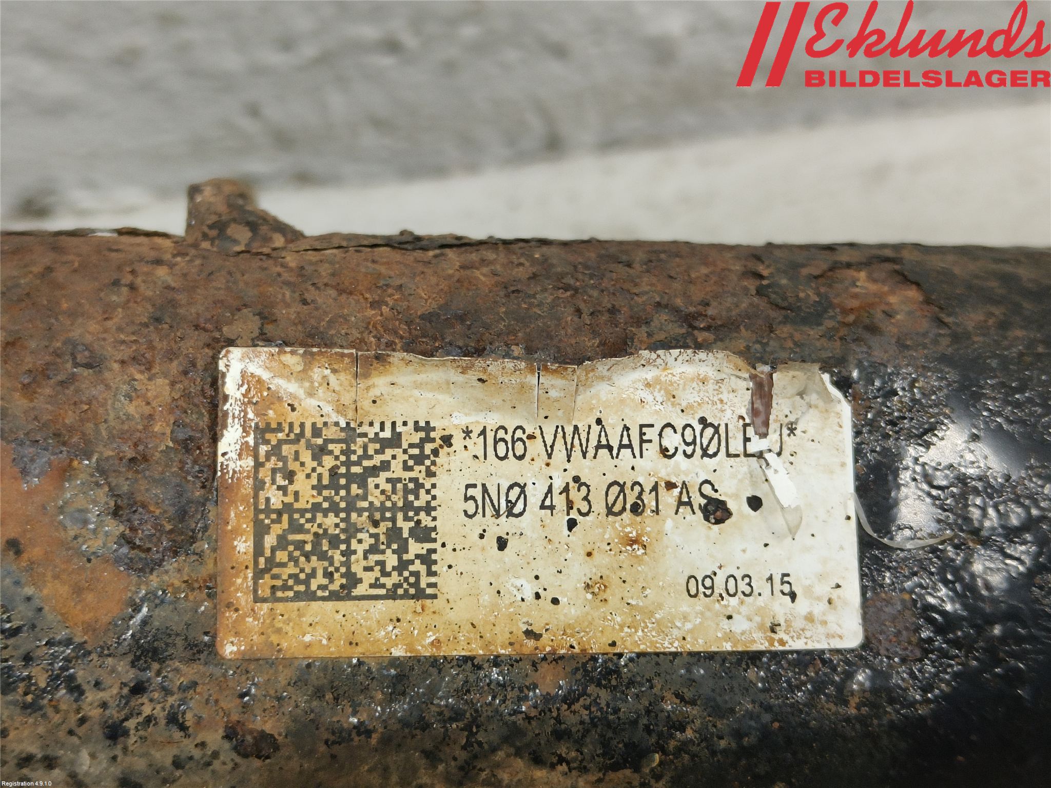 Audi Q3 8U 12-18 Fjäderben Fram Vänster