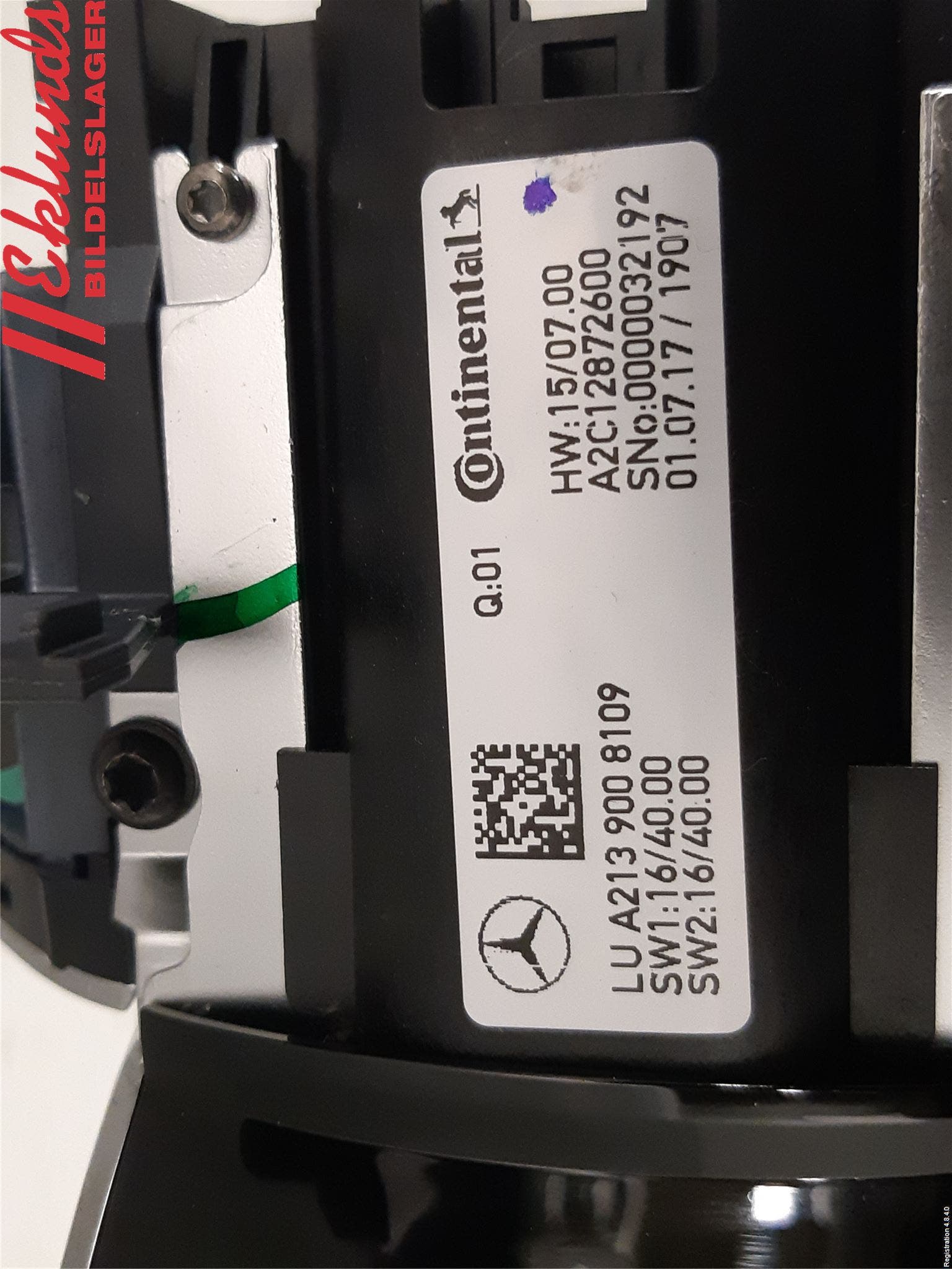 Mercedes-Benz MB E-KLASS (W213) 16-23 Strömställare Multifunktion