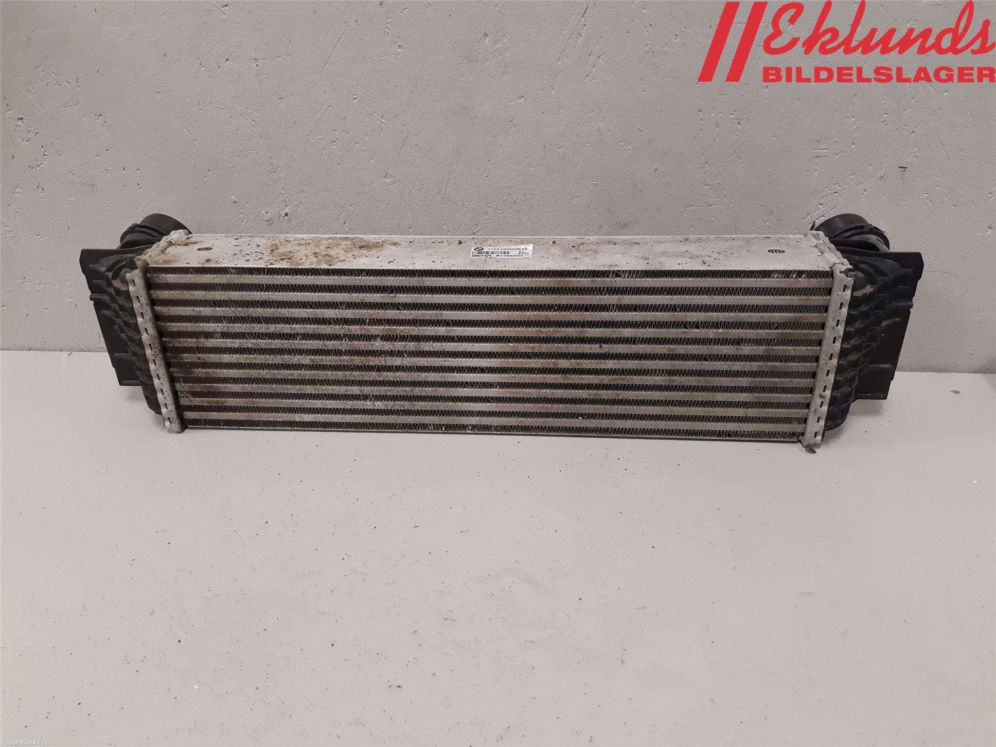 BMW 5 F10/F11/F18 09-17 Laddluft-Intercooler Kyl