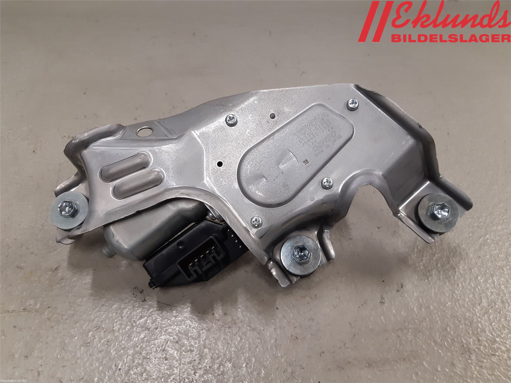 Toyota AURIS 13-19 Torkarmotor Baklucka