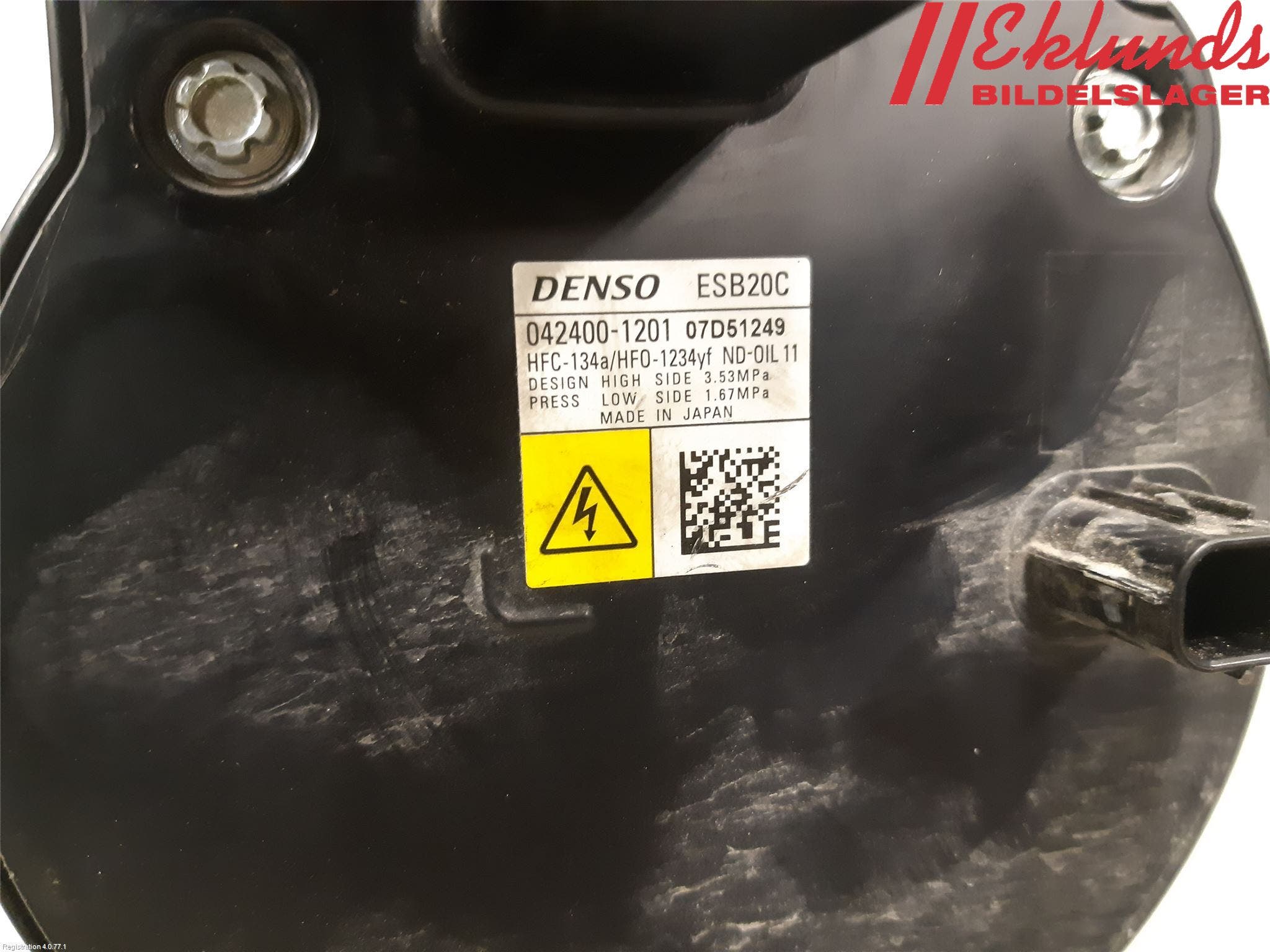 Toyota COROLLA 19- Ac Kompressor