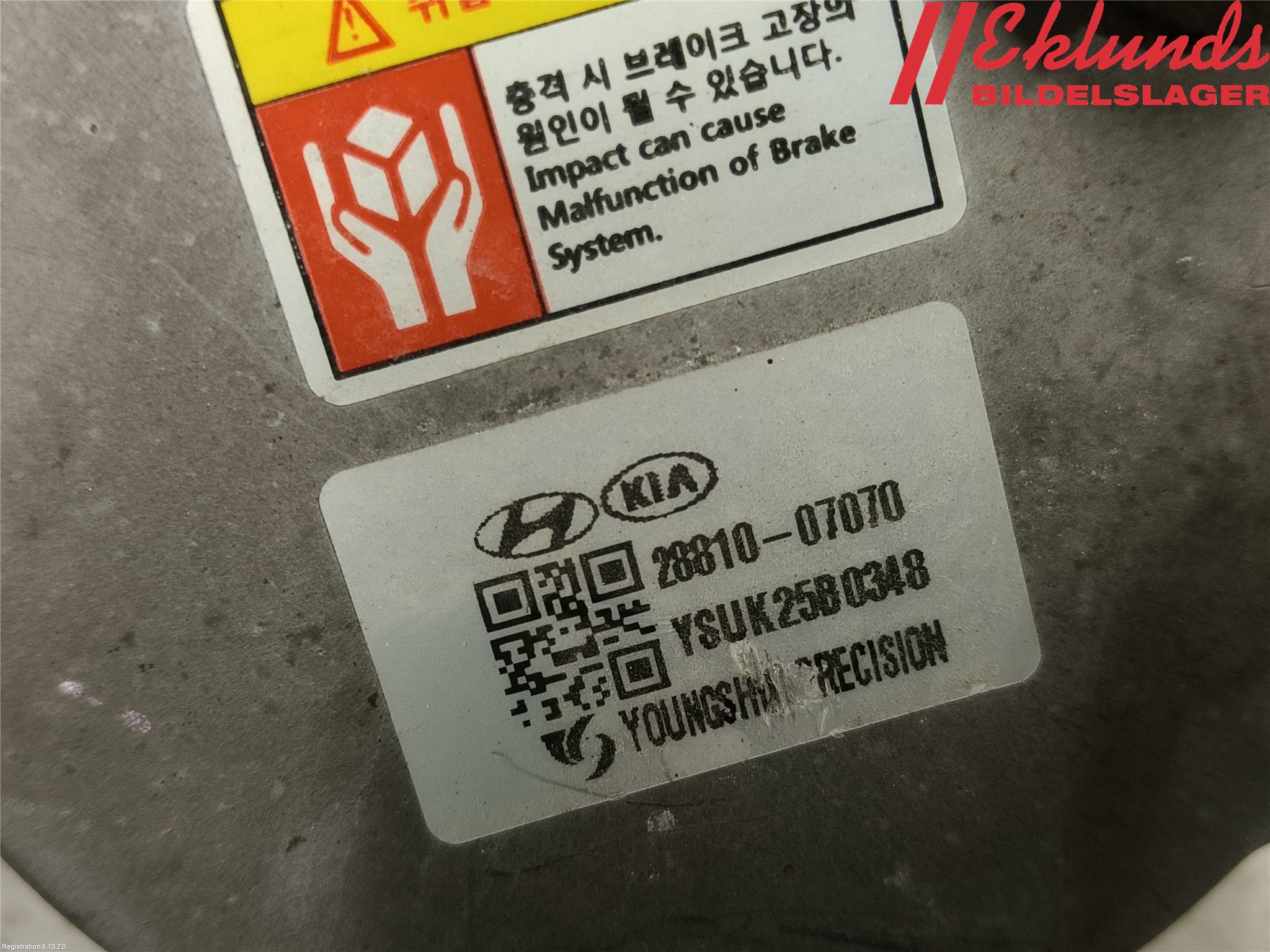 Hyundai i10 LA 20- Vakuumpump