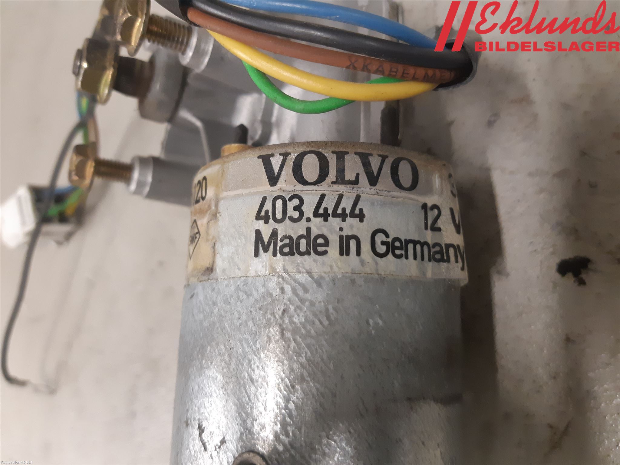 Volvo 940 91-98 Torkarmotor Vindruta