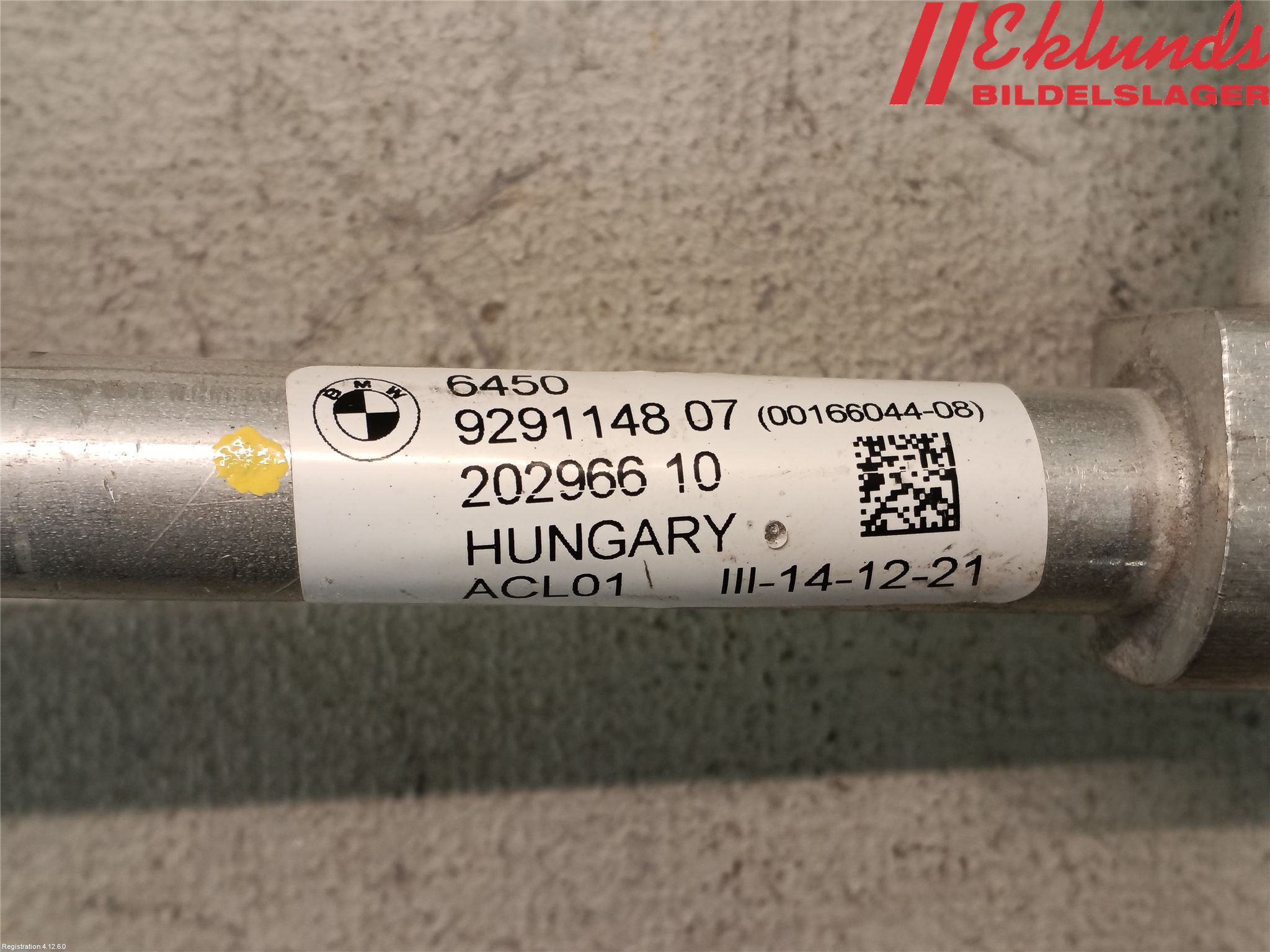 BMW i3 I01 13-22 Ac Slang-Rör
