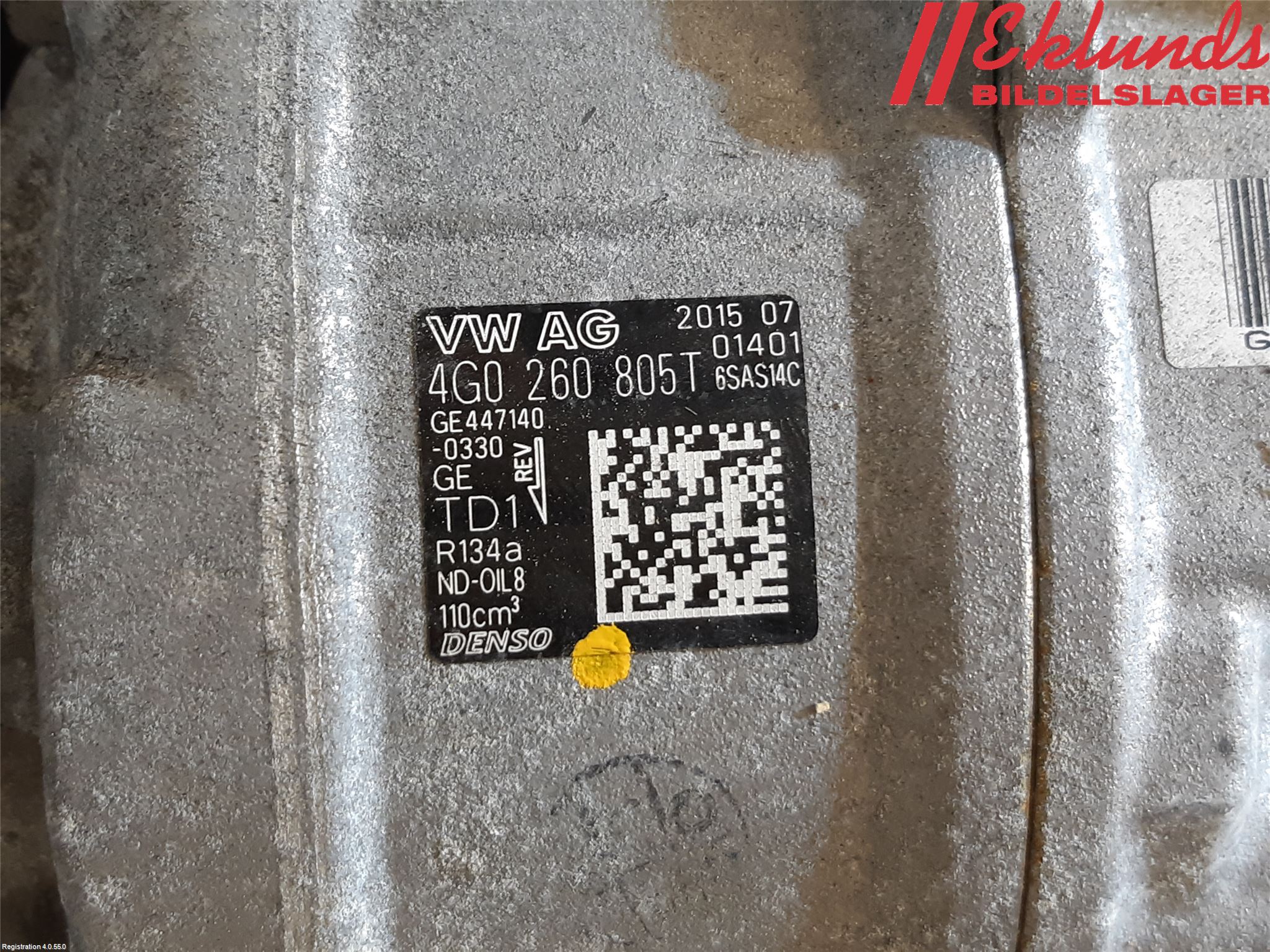 Audi A6/S6 4G 11-18 Ac Kompressor