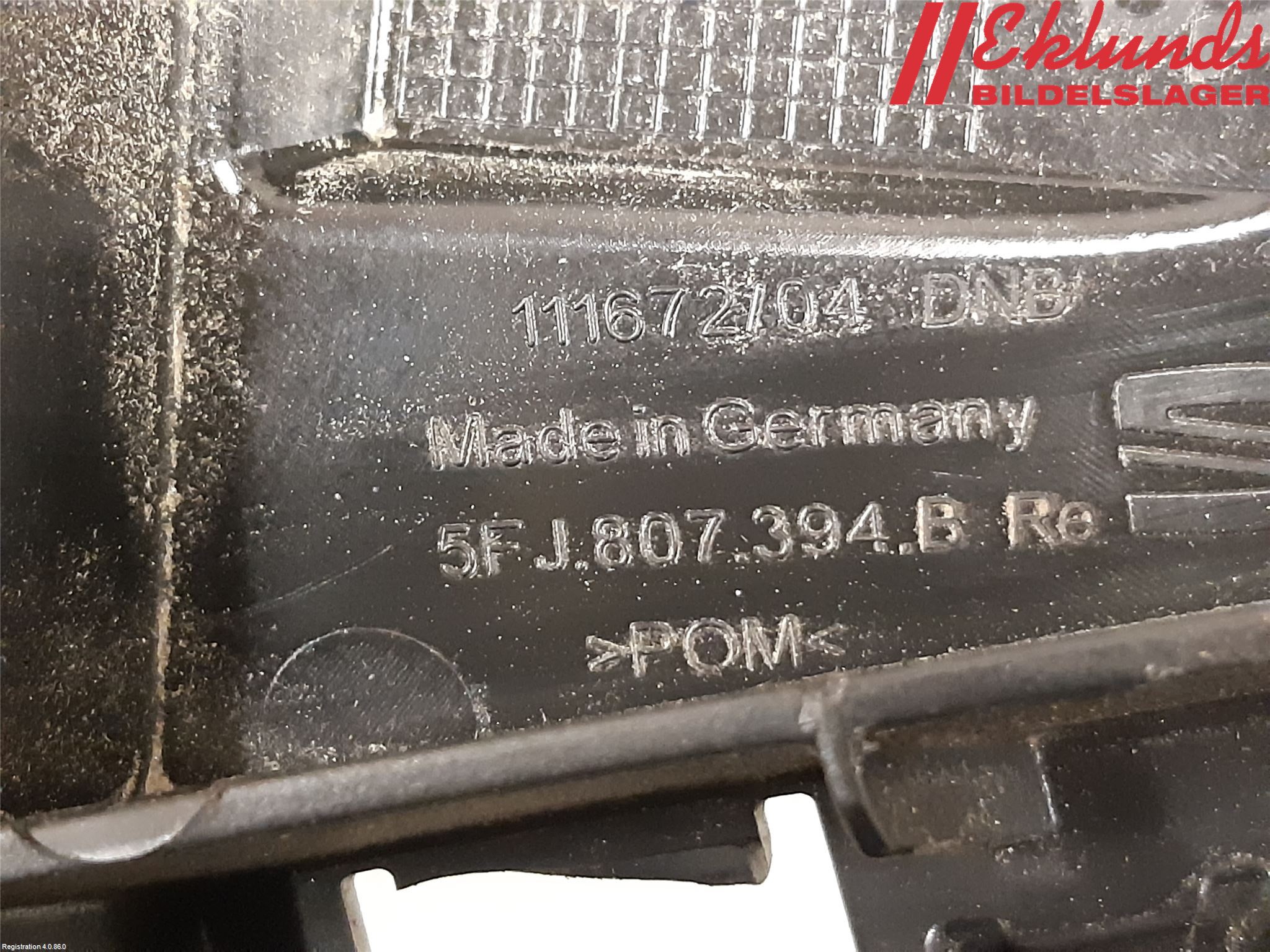 Seat TARRACO 19- Stötfångarfäste Bak Hö