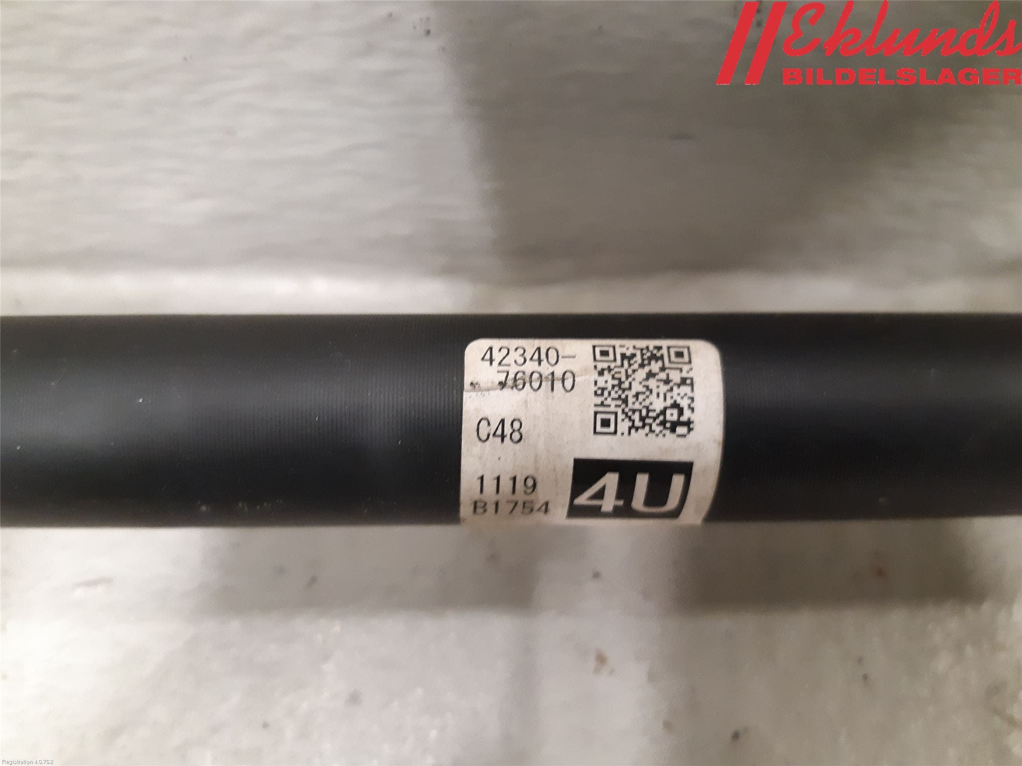 Lexus UX/300e 19- Drivaxel Bak Höger