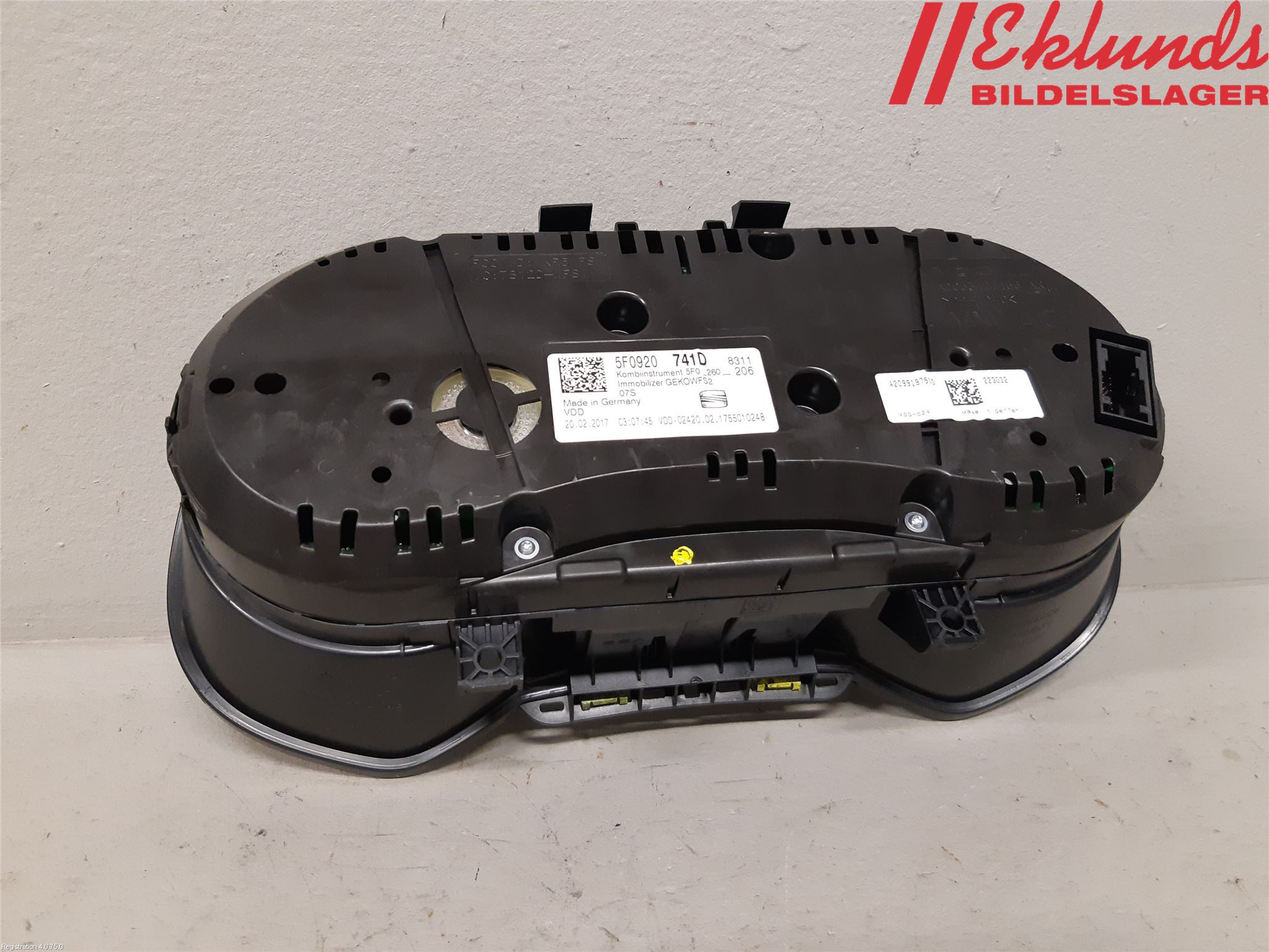 Seat ATECA 16->> Instrument Komb