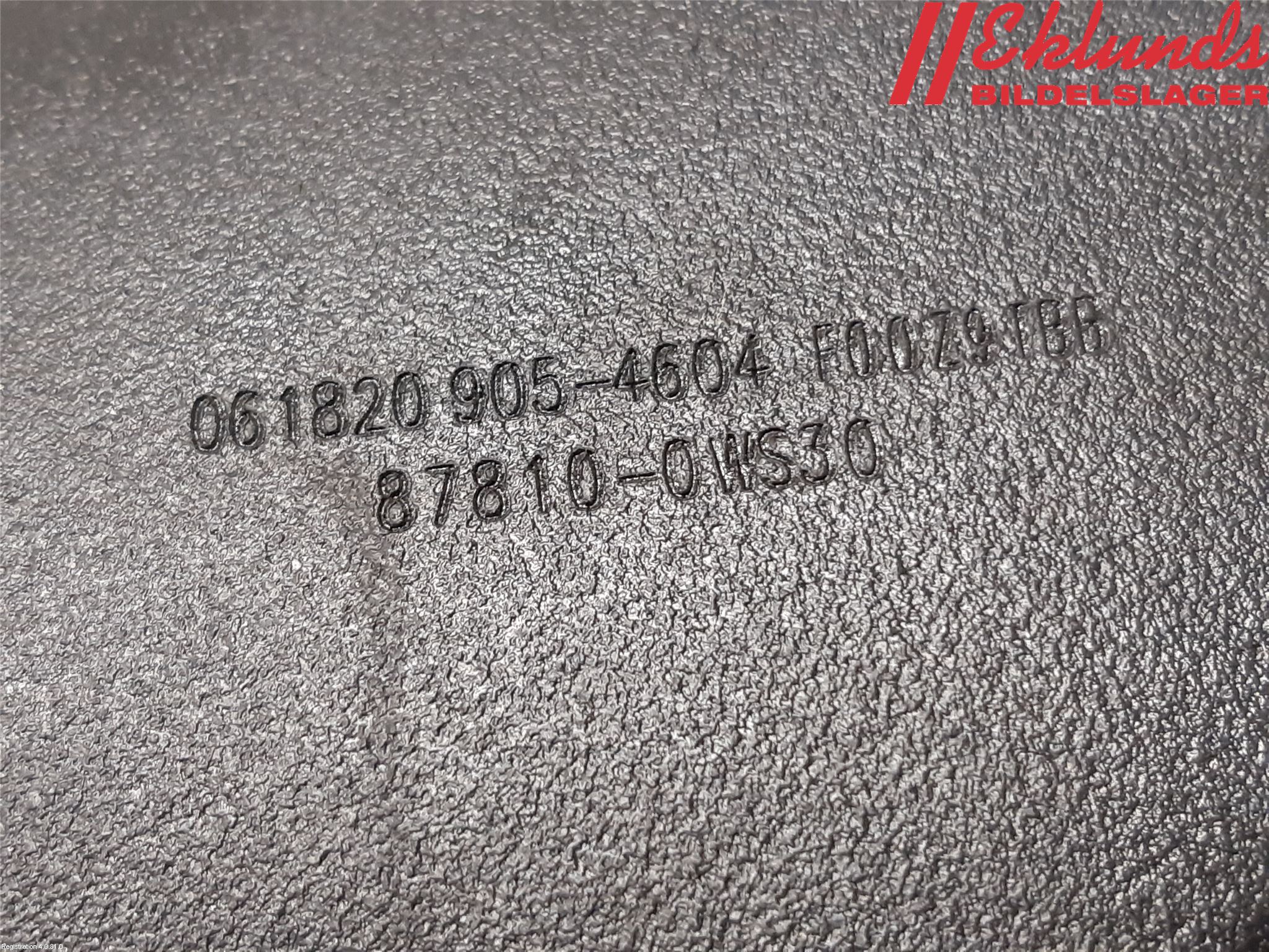 Toyota COROLLA 19- Spegel Invändig El