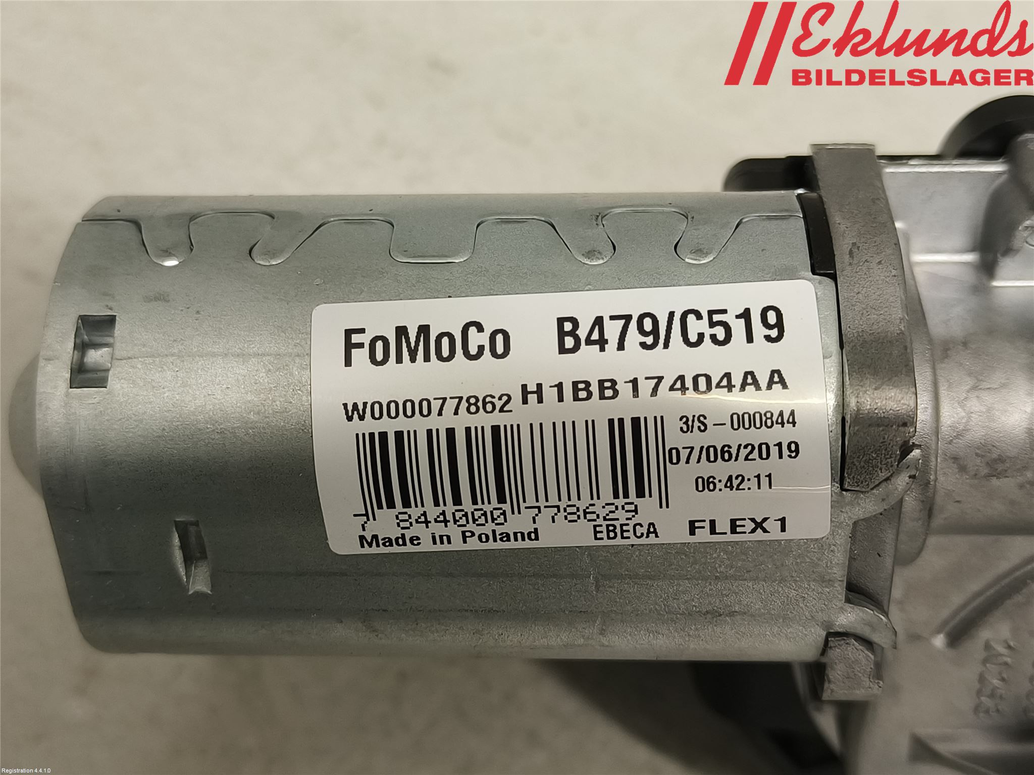 Ford FOCUS 19- Torkarmotor Baklucka