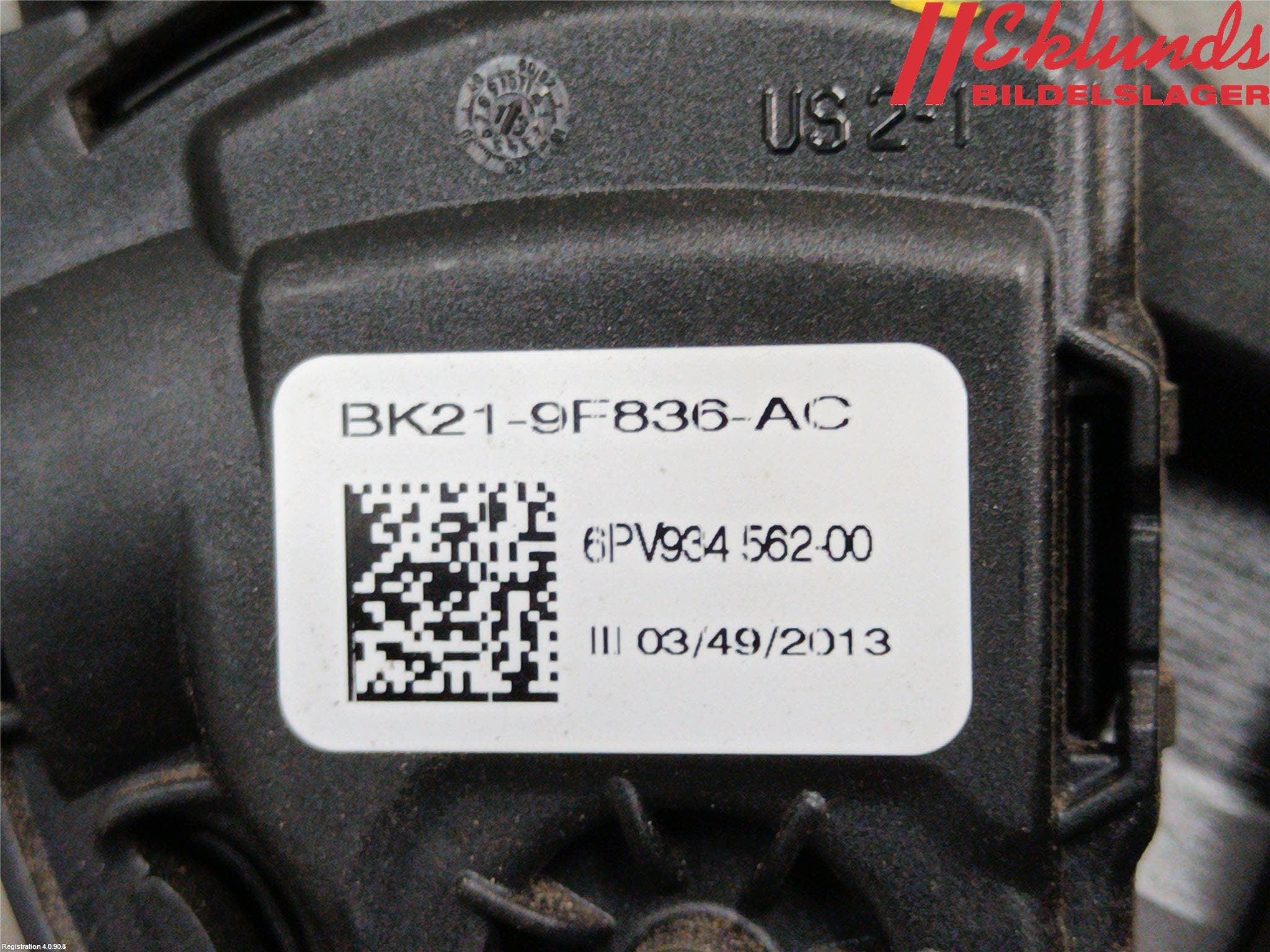 Ford TRANSIT SKÅP/BUSS 14-22 Gaspedal