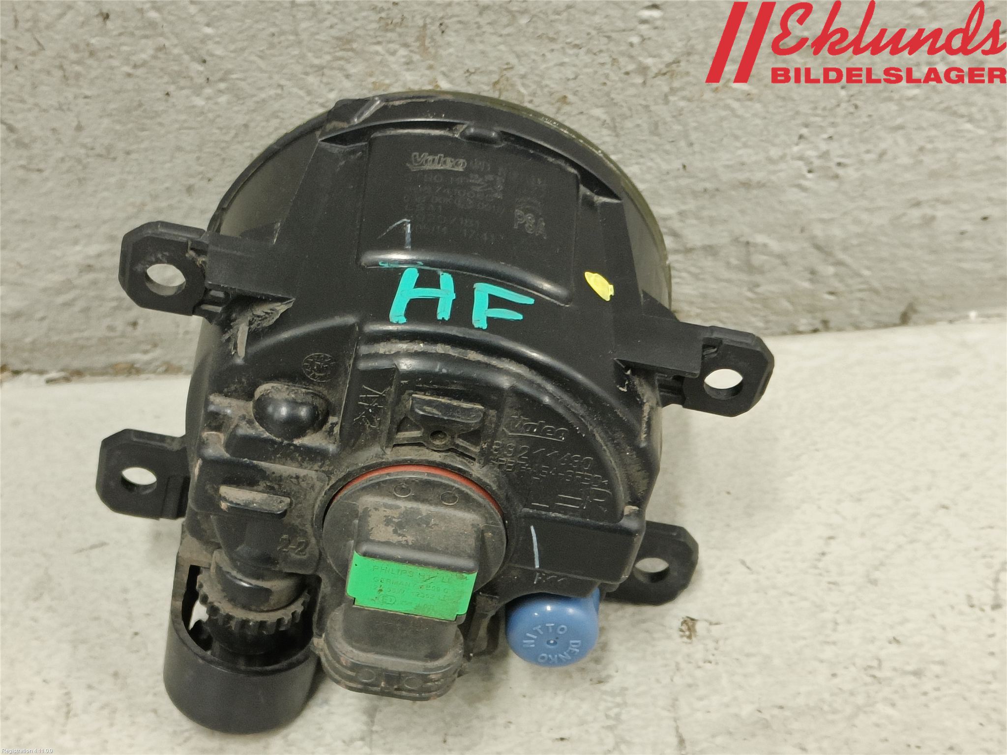 Citroen C4 II 11-18 Dimljus-Varselljus Fram