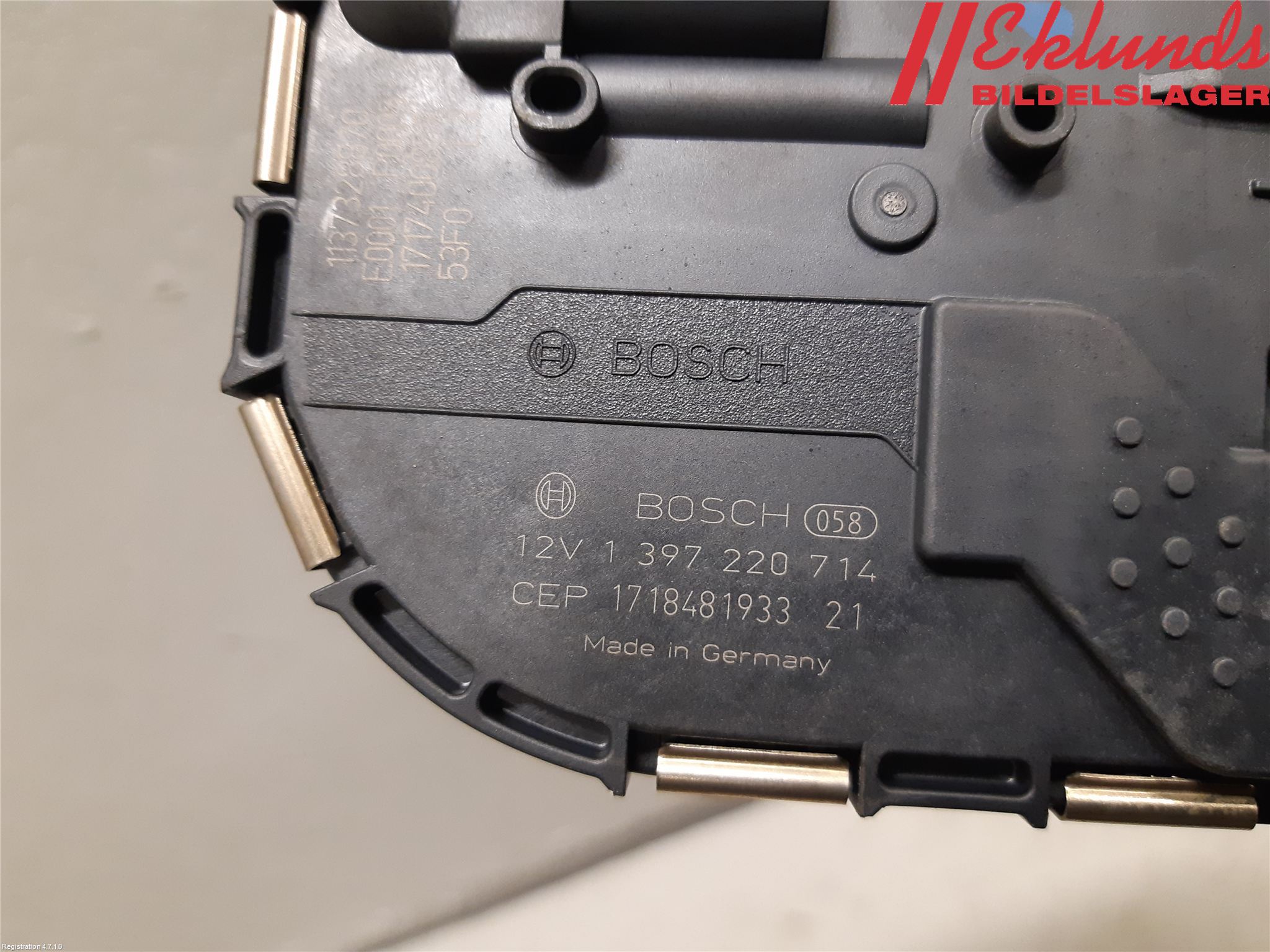 Volvo S90 17->> Torkarmotor Vindruta