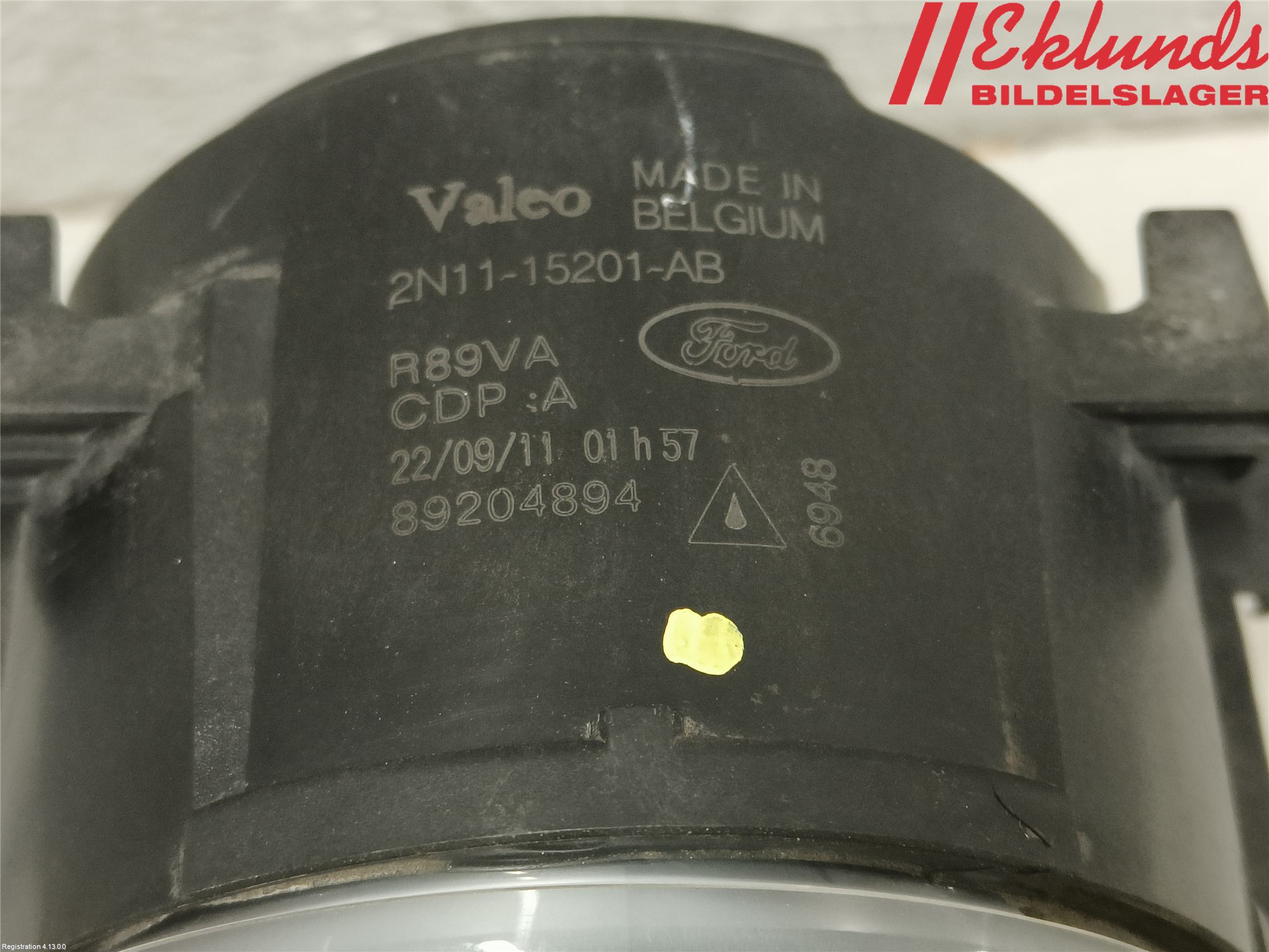 Ford GRAND C-MAX  11-14 Dimljus-Varselljus Fram