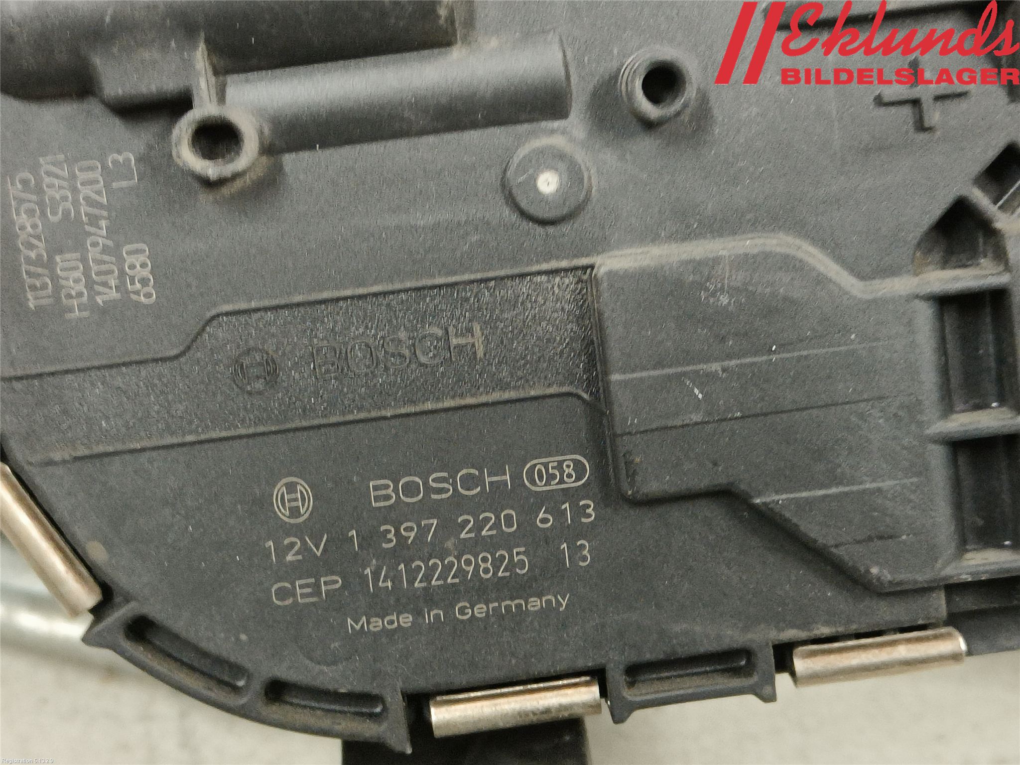 Ford FOCUS 11-14 Torkarmotor Vindruta