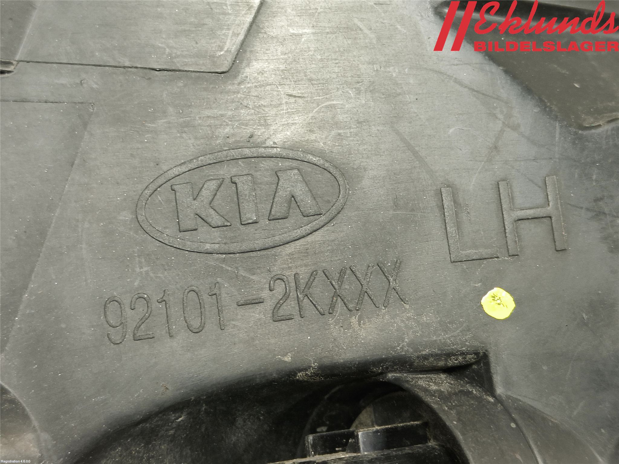 Kia SOUL 09- Strålkastare Vänster