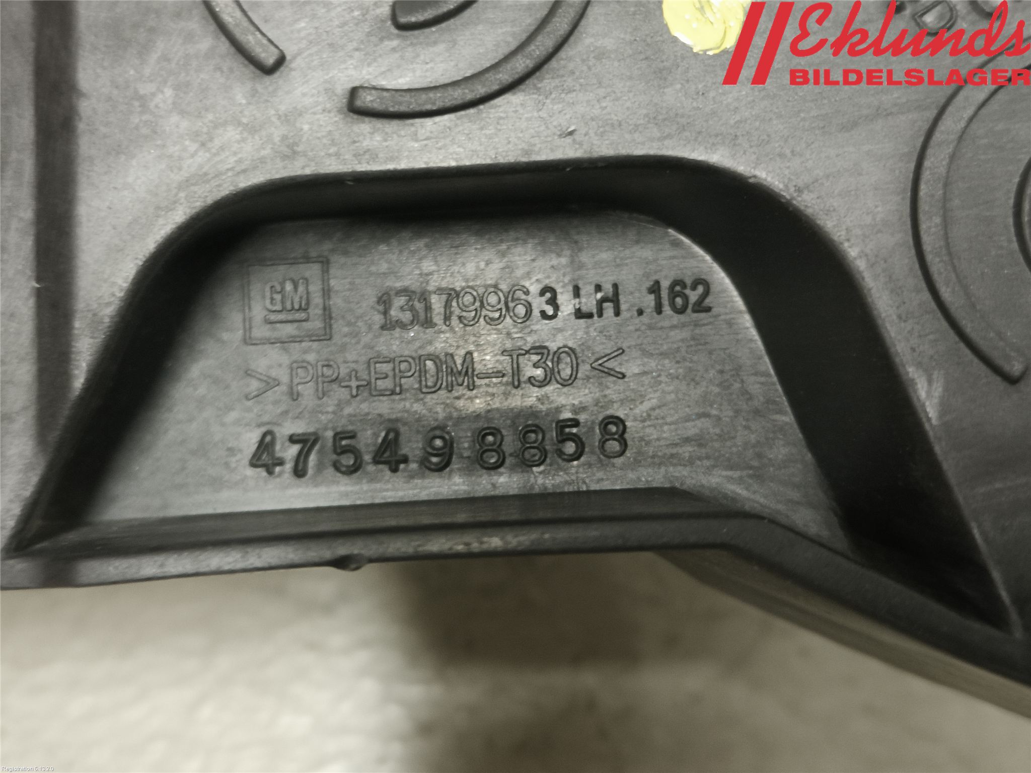 Opel CORSA D 07-14 Stötfångarfäste Fram Vä