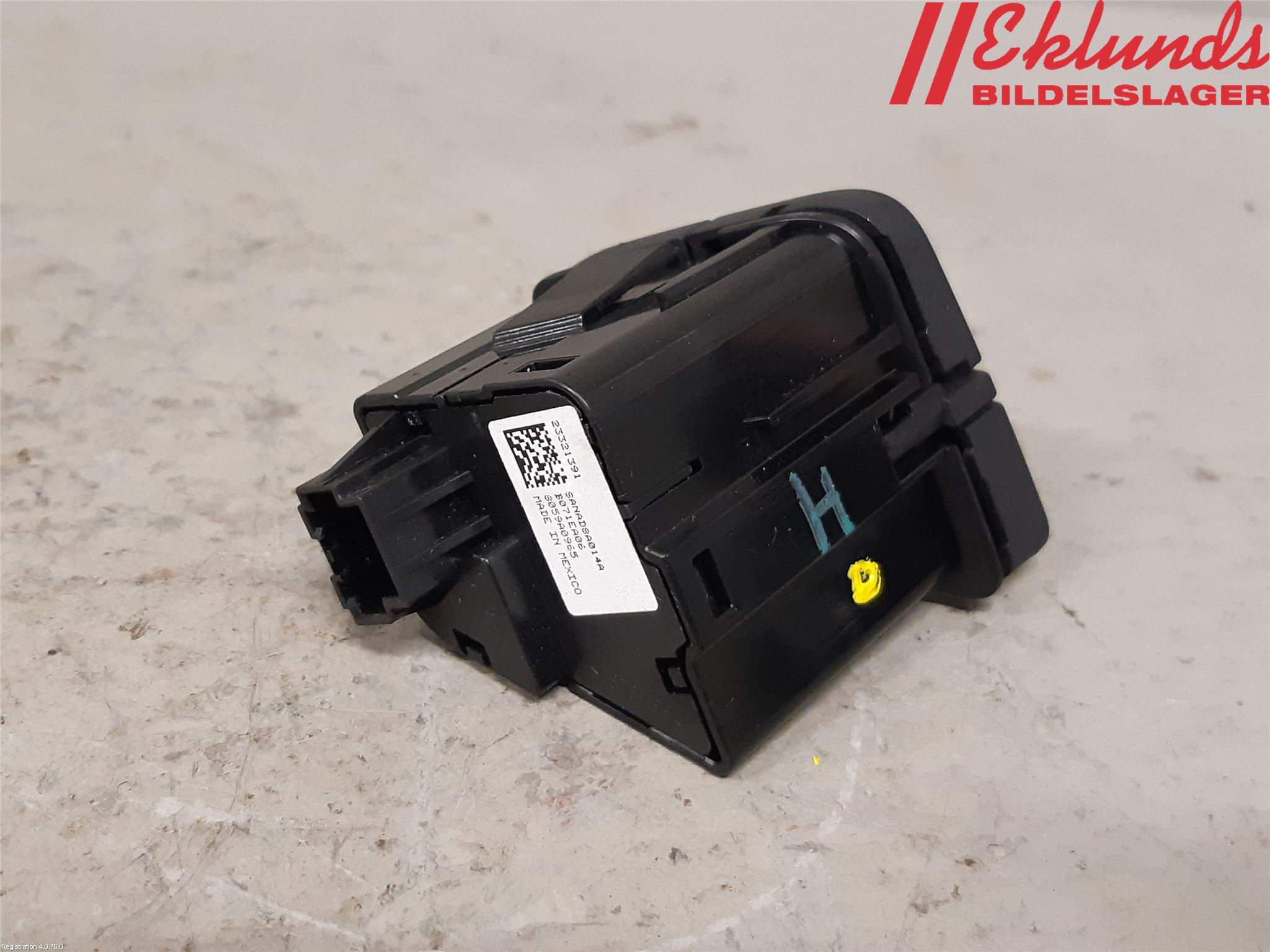 Chevrolet SILVERADO PICKUP Strömställare Stolvärme