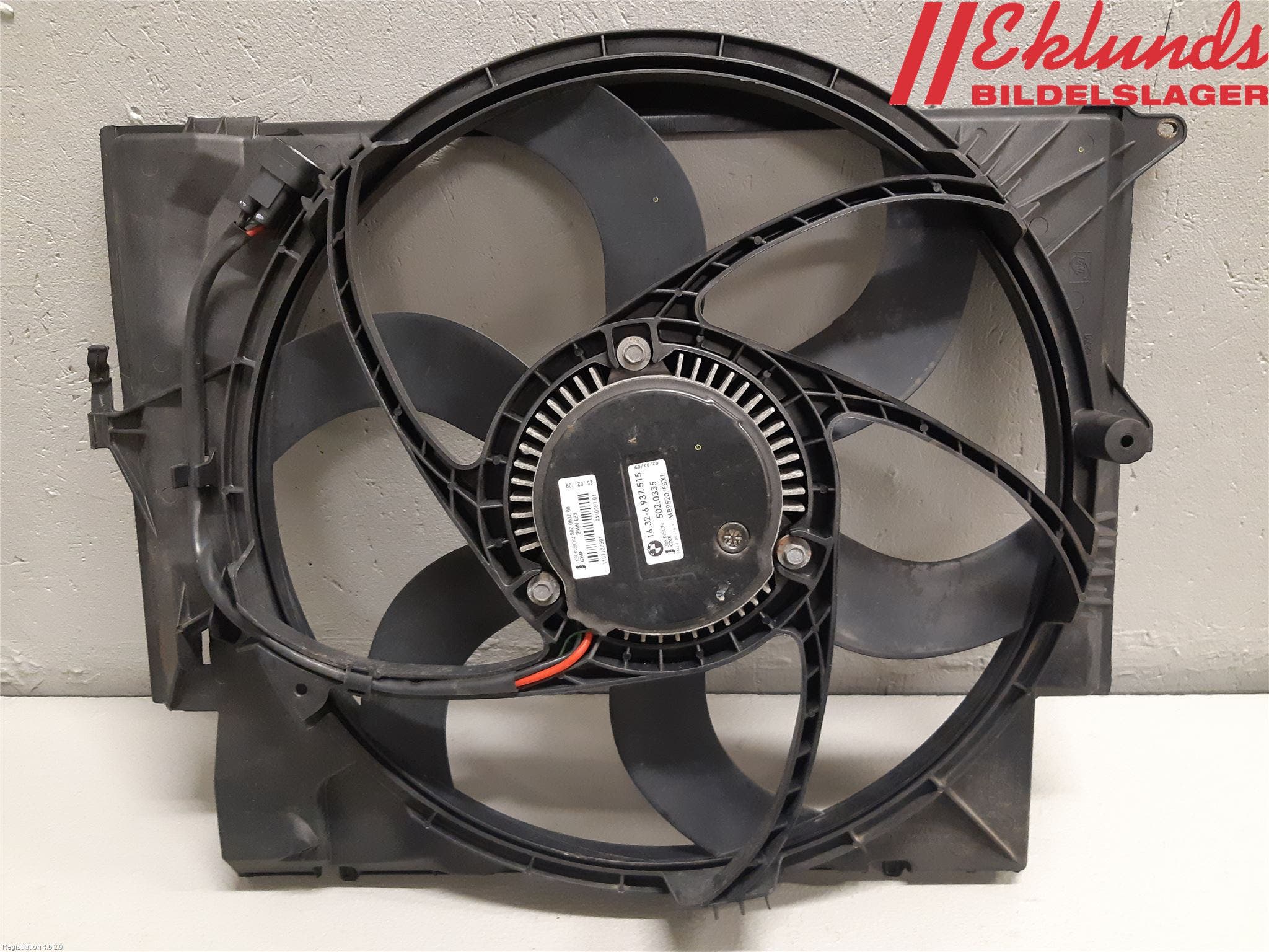 BMW 3 E90/91 SED/TOU 05-12 Kylfläkt El