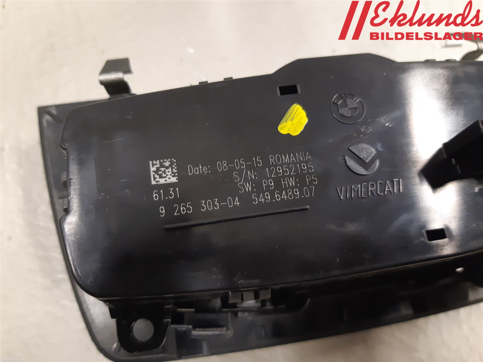 BMW 3 F30/F31/F80 12-19 Strömställare Ljus