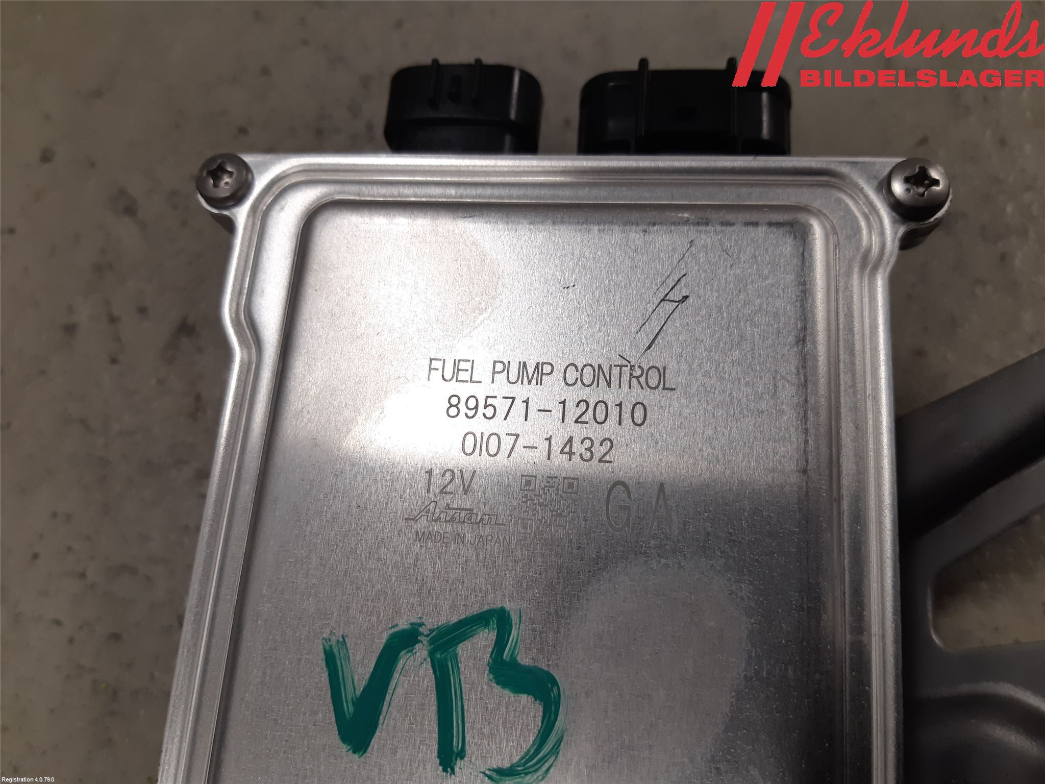 Toyota C-HR 16-23 Styrenhet Bränslepump