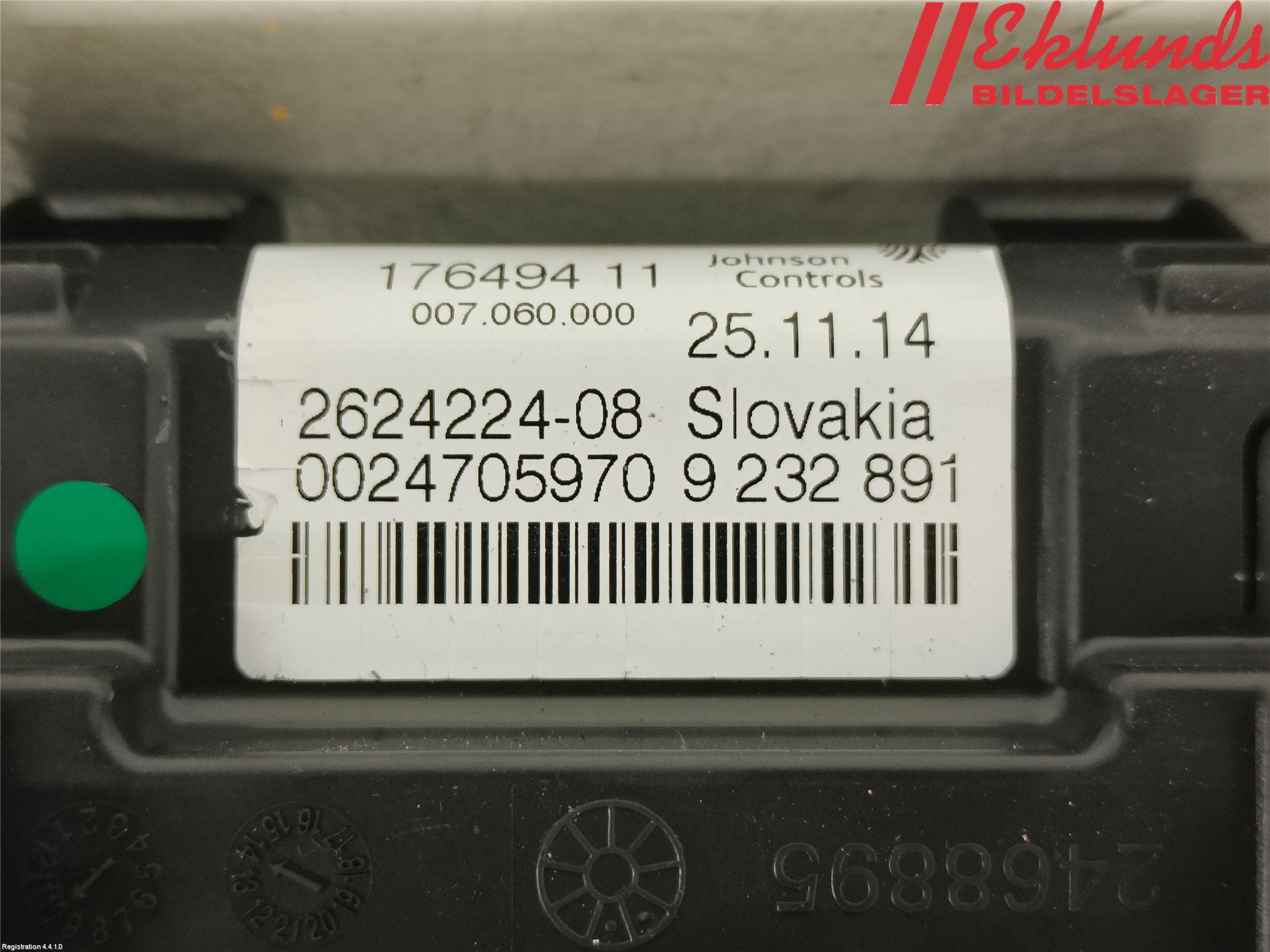 BMW 1 F20/F21 11-19 Instrument Komb